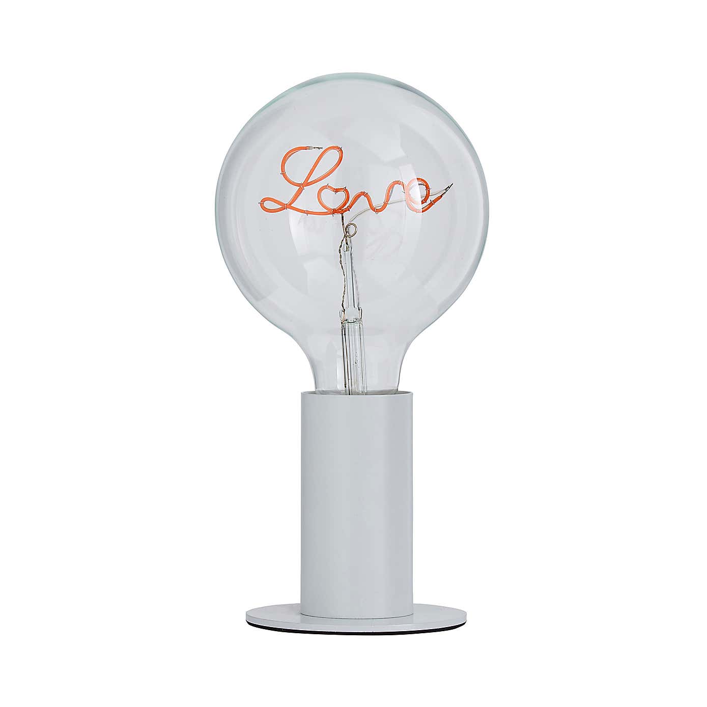 Eban White Table Lamp