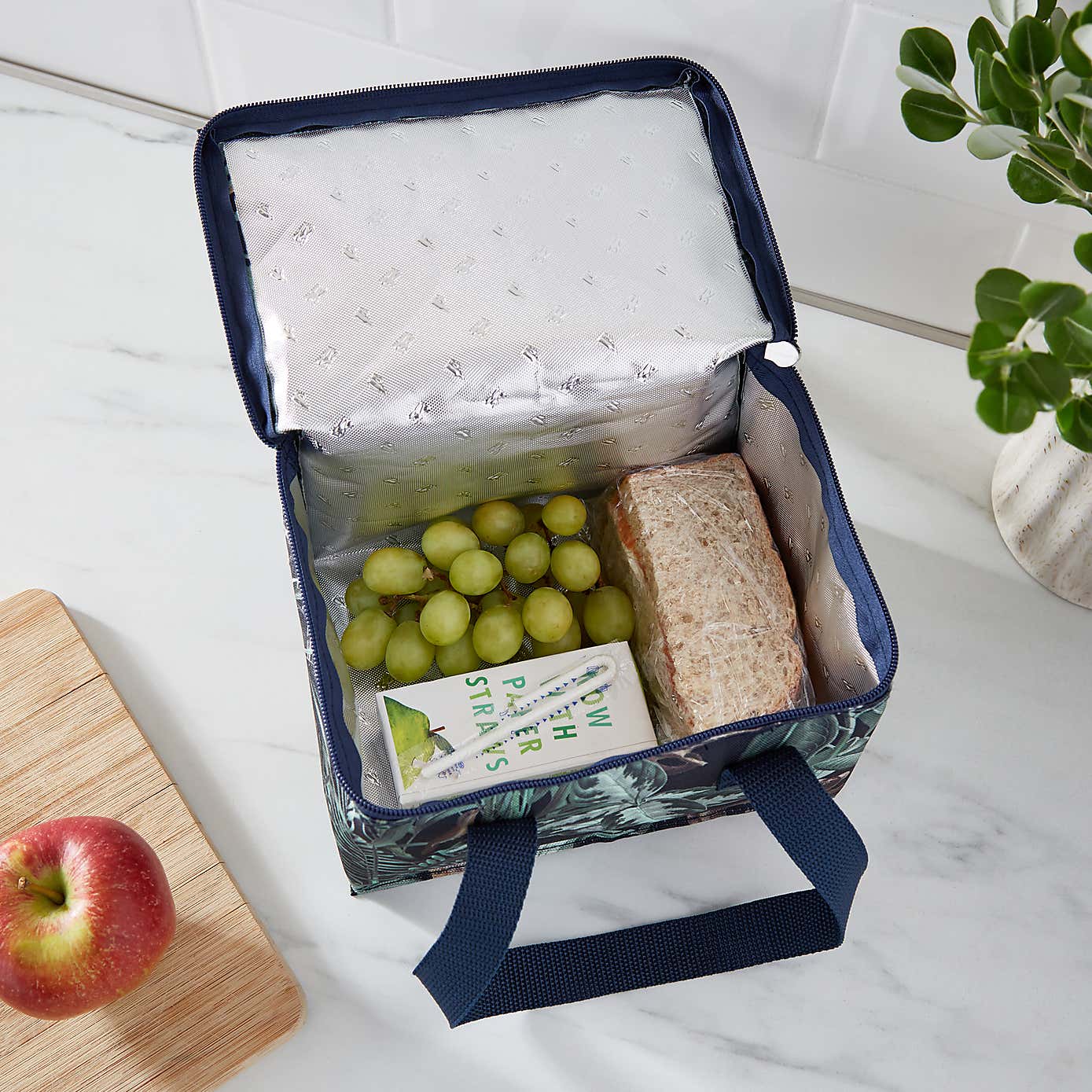 Jungle Luxe Square Lunch Bag