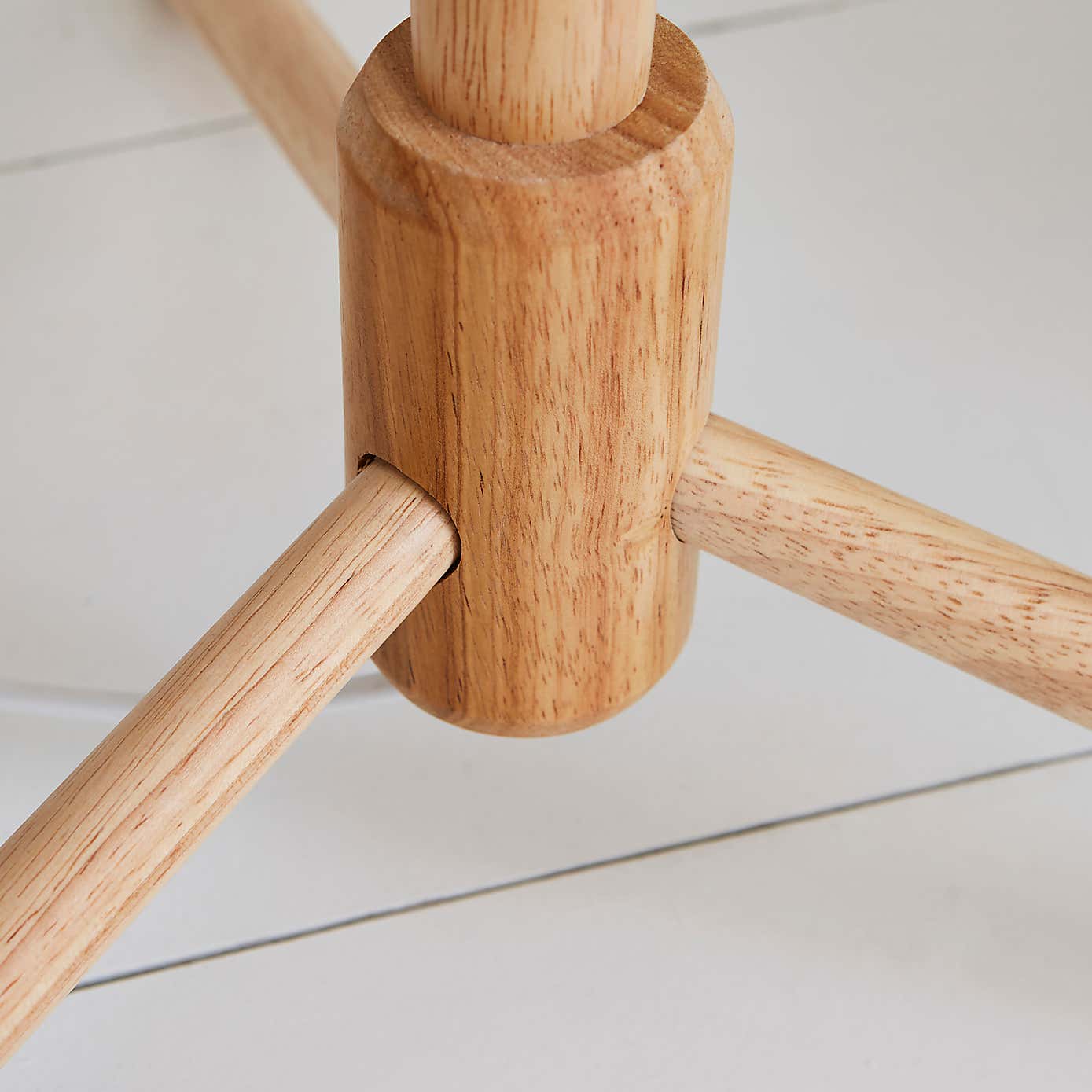 Paint Your Own Oakley Turned Wood Floor Lamp