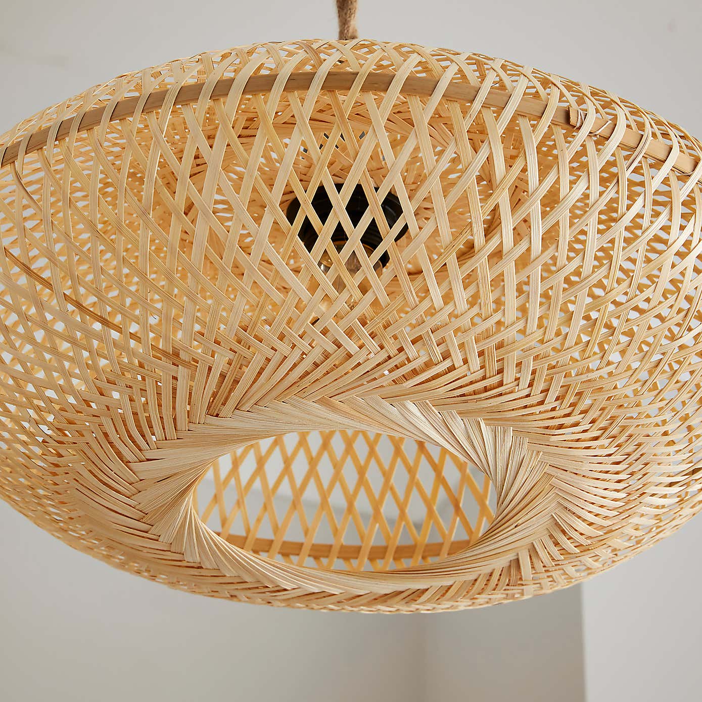 Lise Bamboo Easy Fit Pendant Shade
