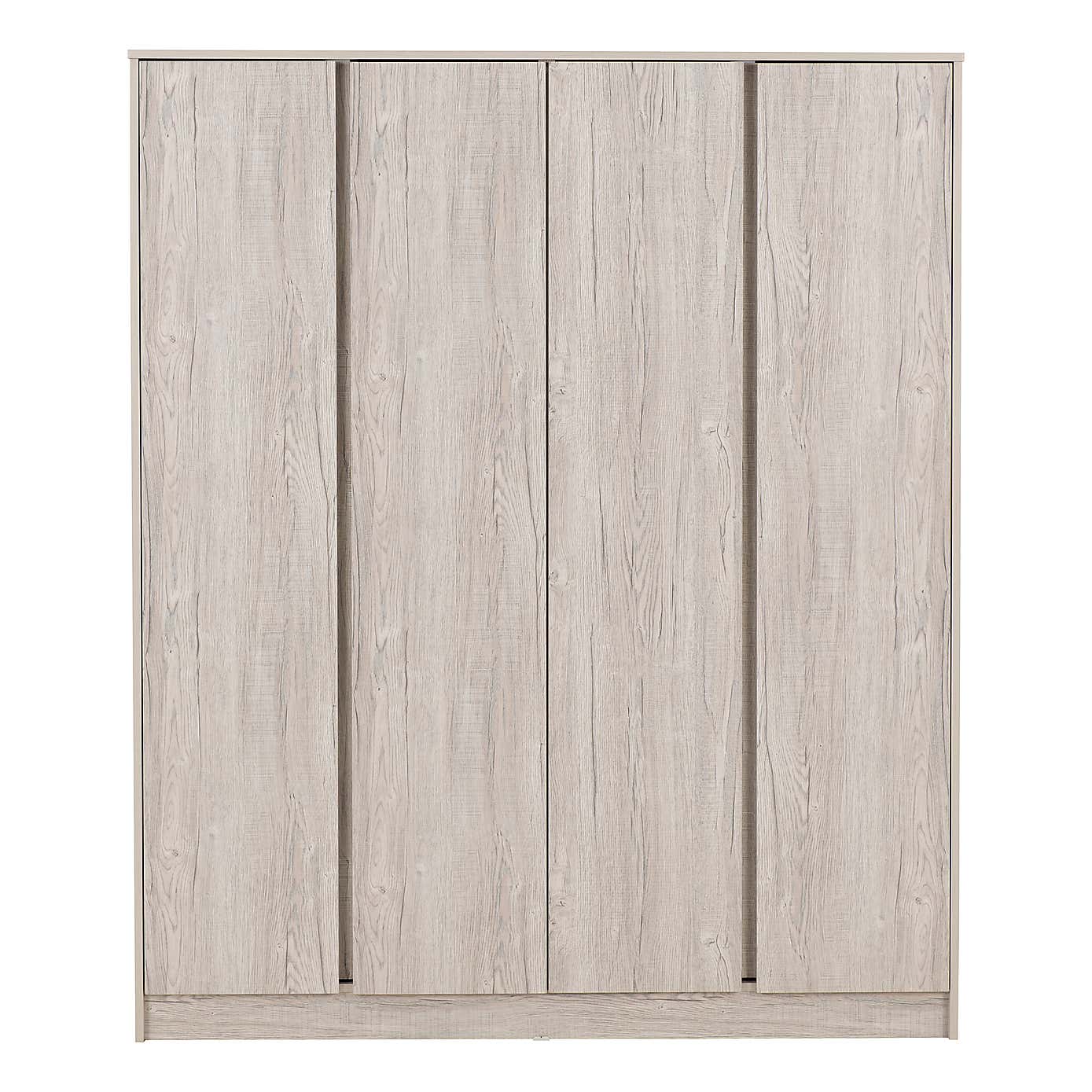 Malvern 4 Door Wardrobe