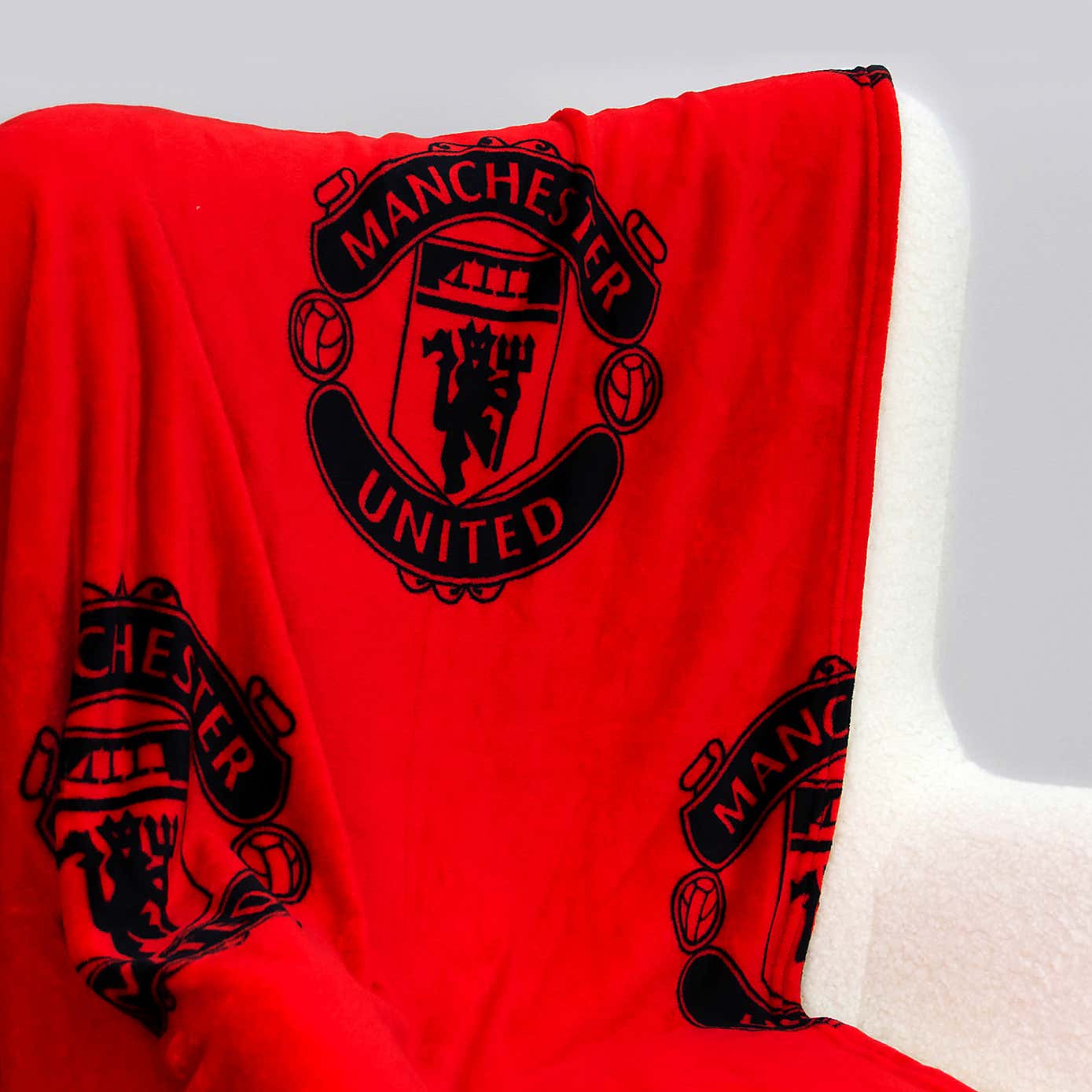 Man Utd Classic Fleece Blanket