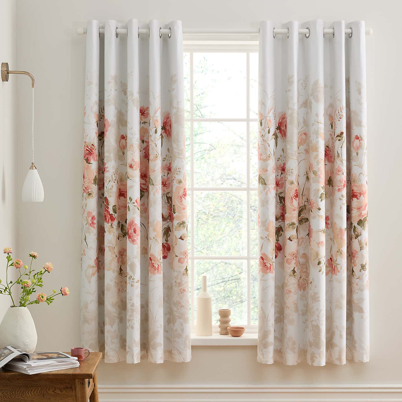 Evelyn Rose Blackout Eyelet Curtains