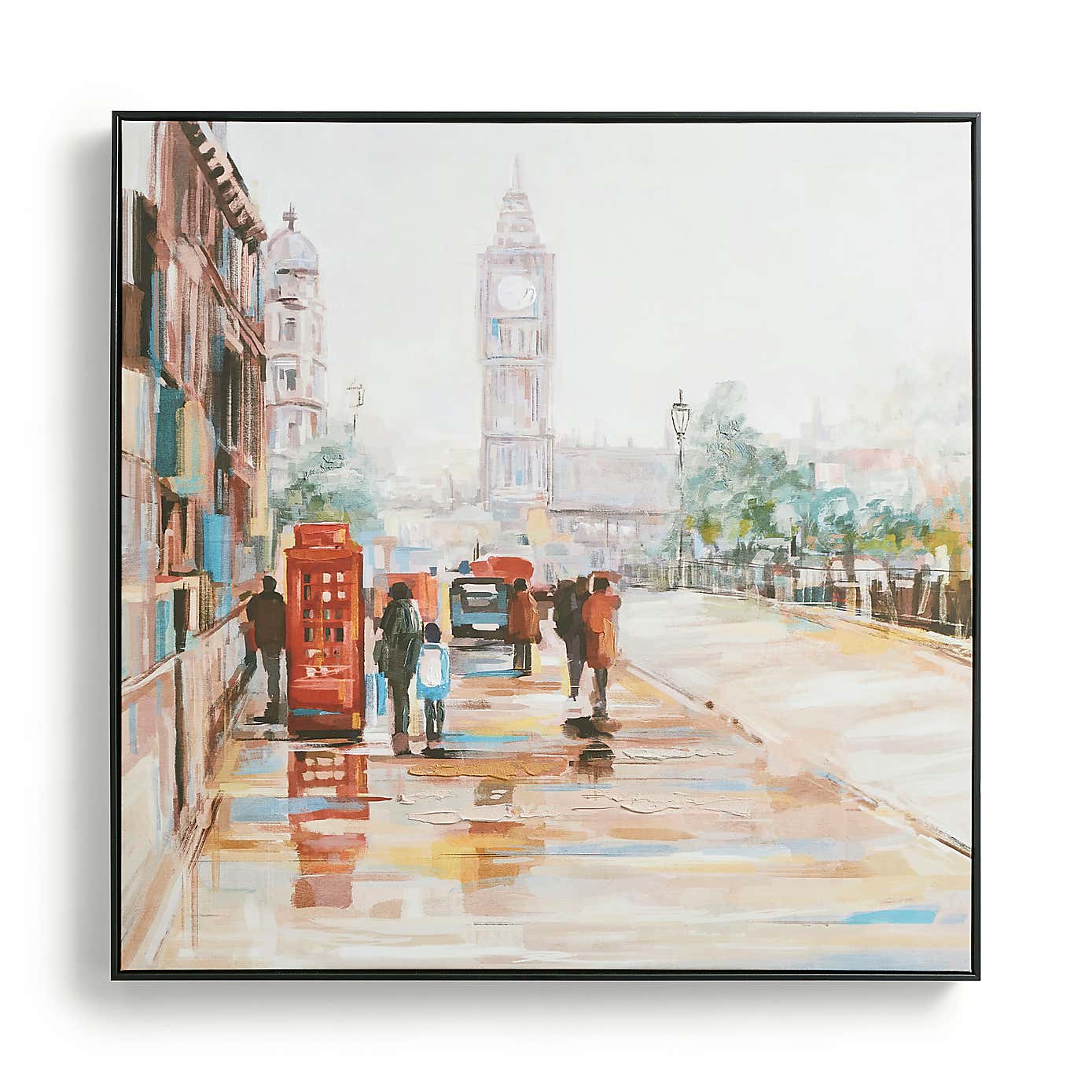 Big Ben Framed Canvas