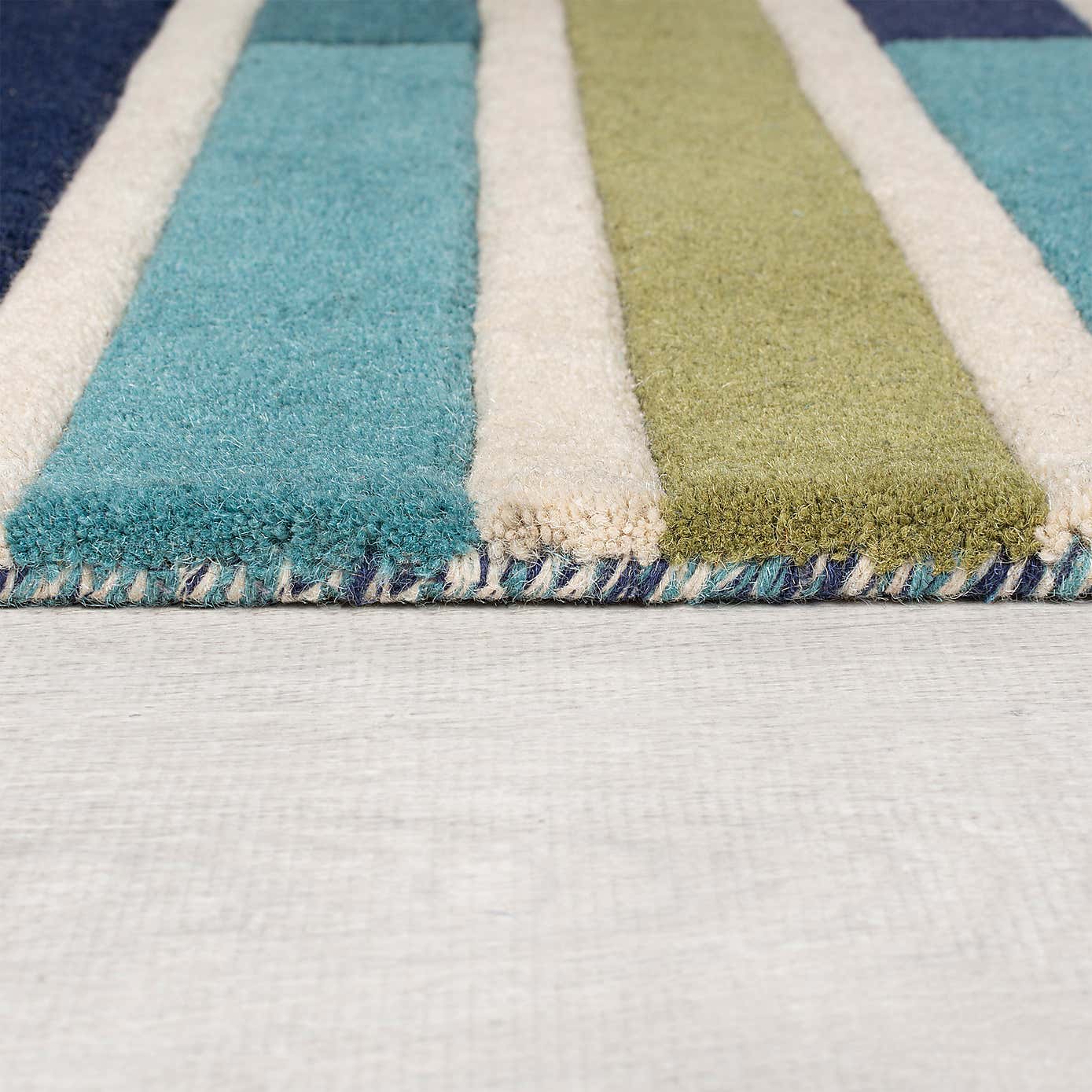 Piano Stripe Wool Rug