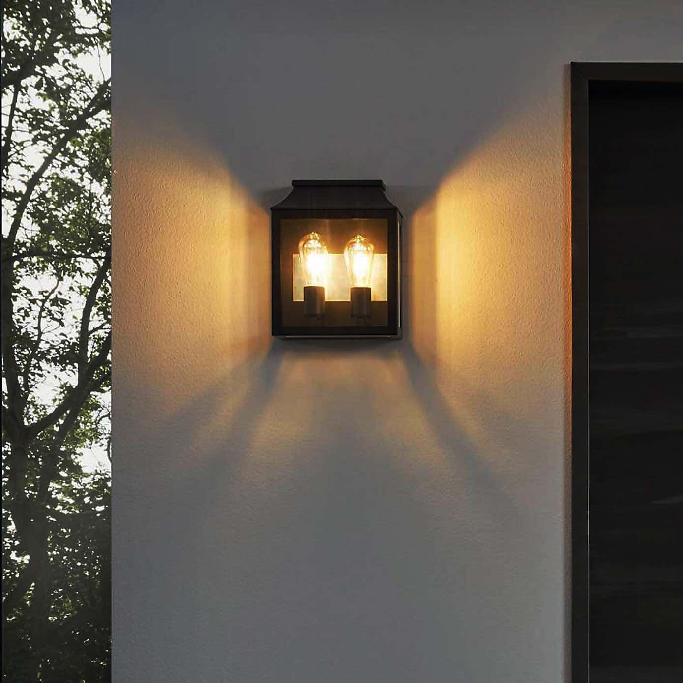 EGLO Soncino 2 Light Industrial Outdoor Wall Light