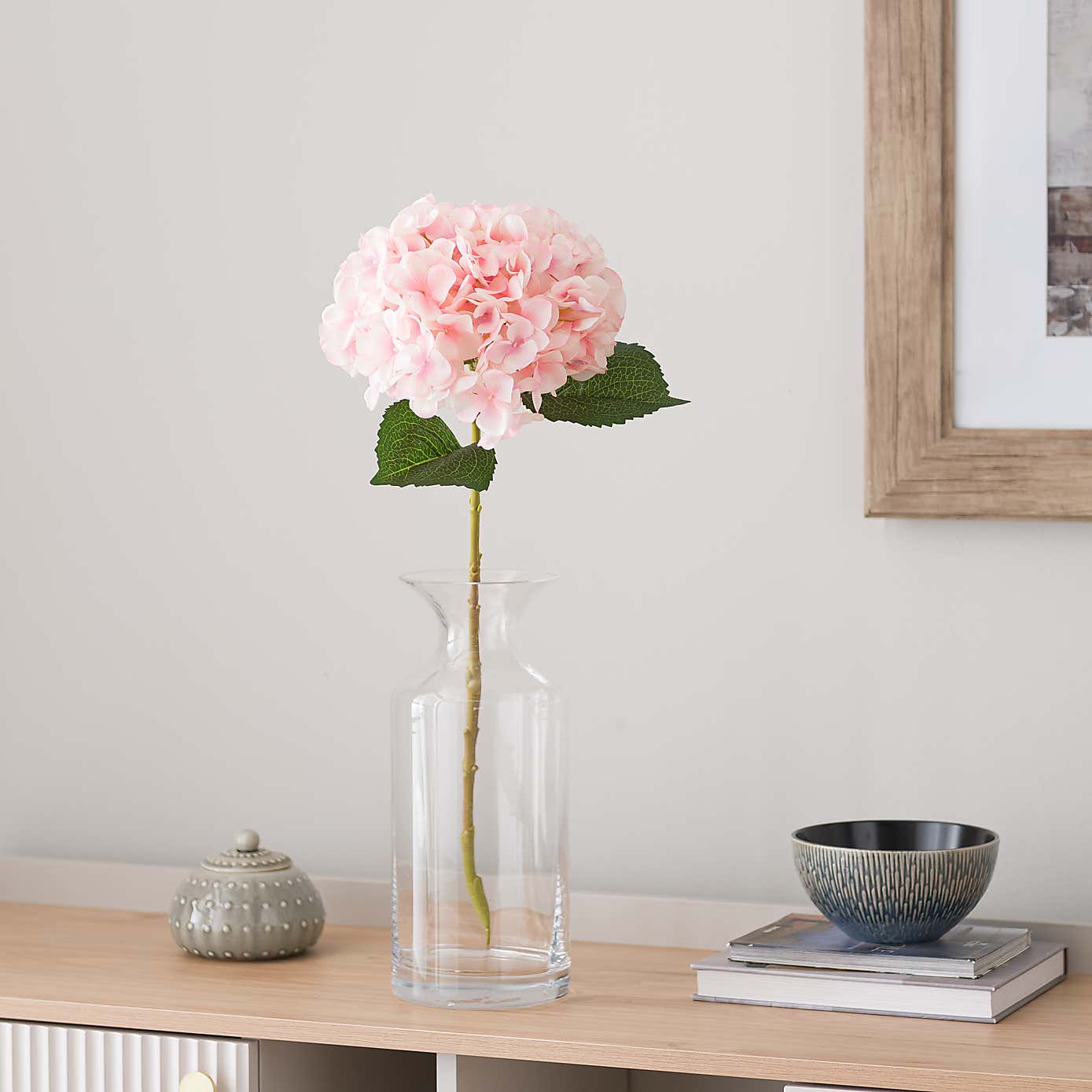 Artificial Dried Hydrangea Stem