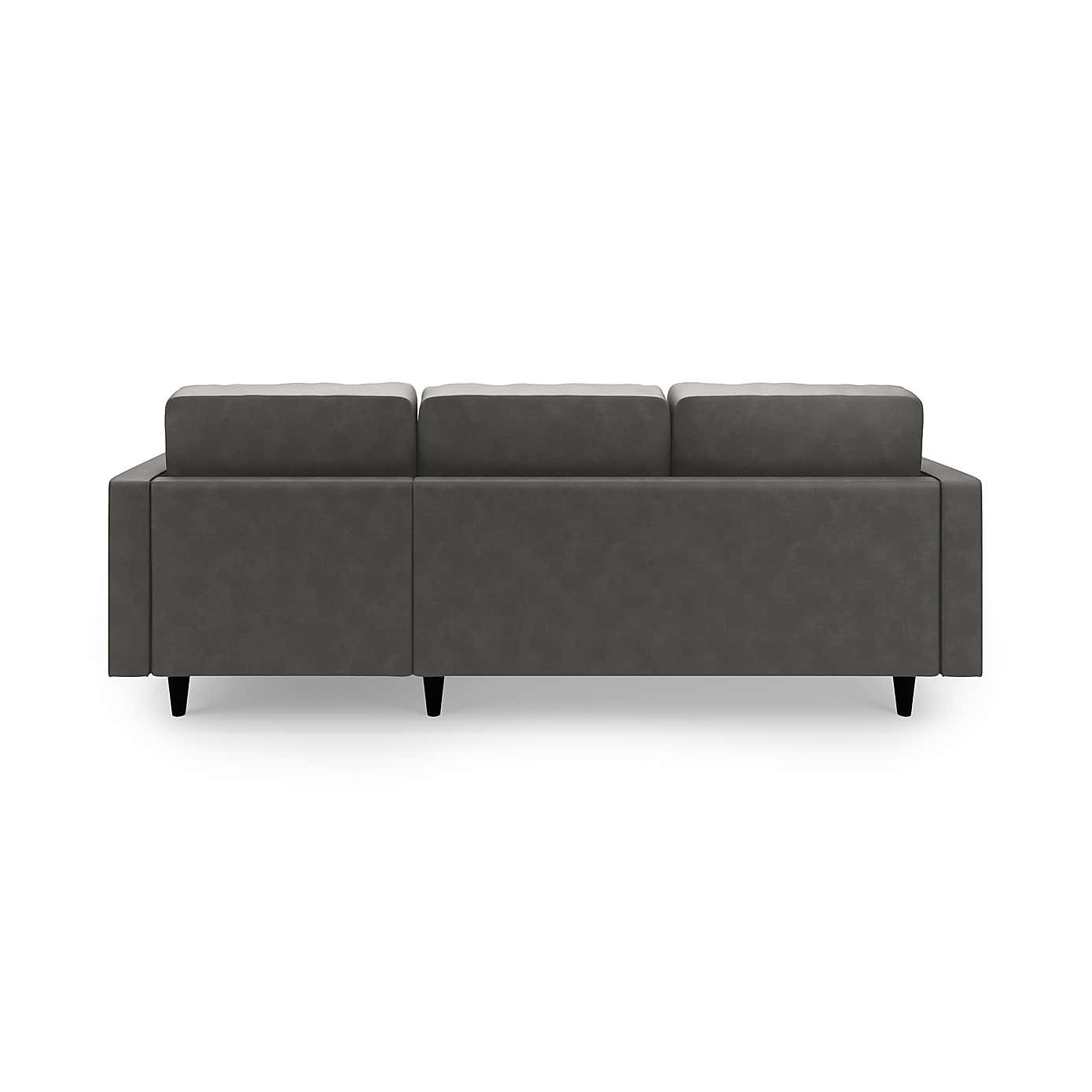 Zoe Faux Leather Left Hand Corner Sofa