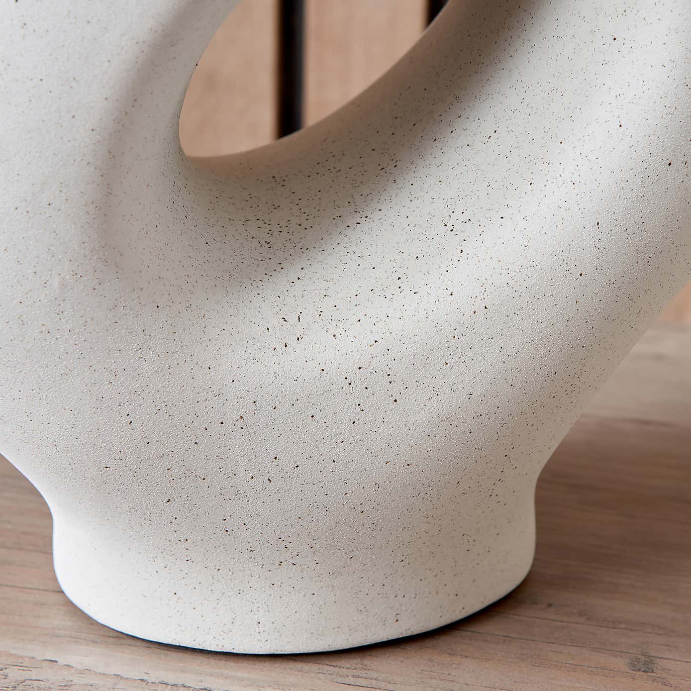 Ulla Monochrome Organic Ceramic Table Lamp