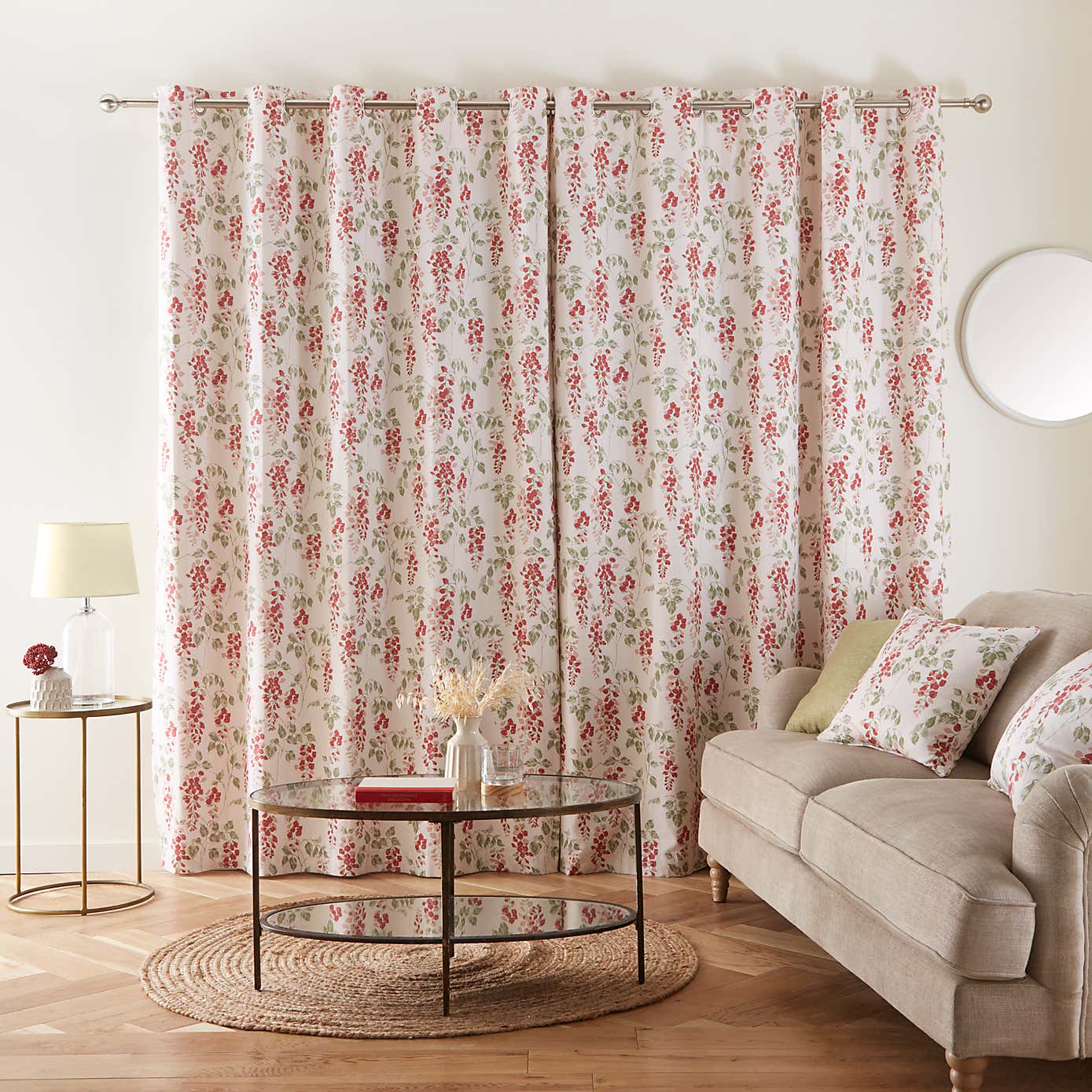 Wisteria Eyelet Curtains