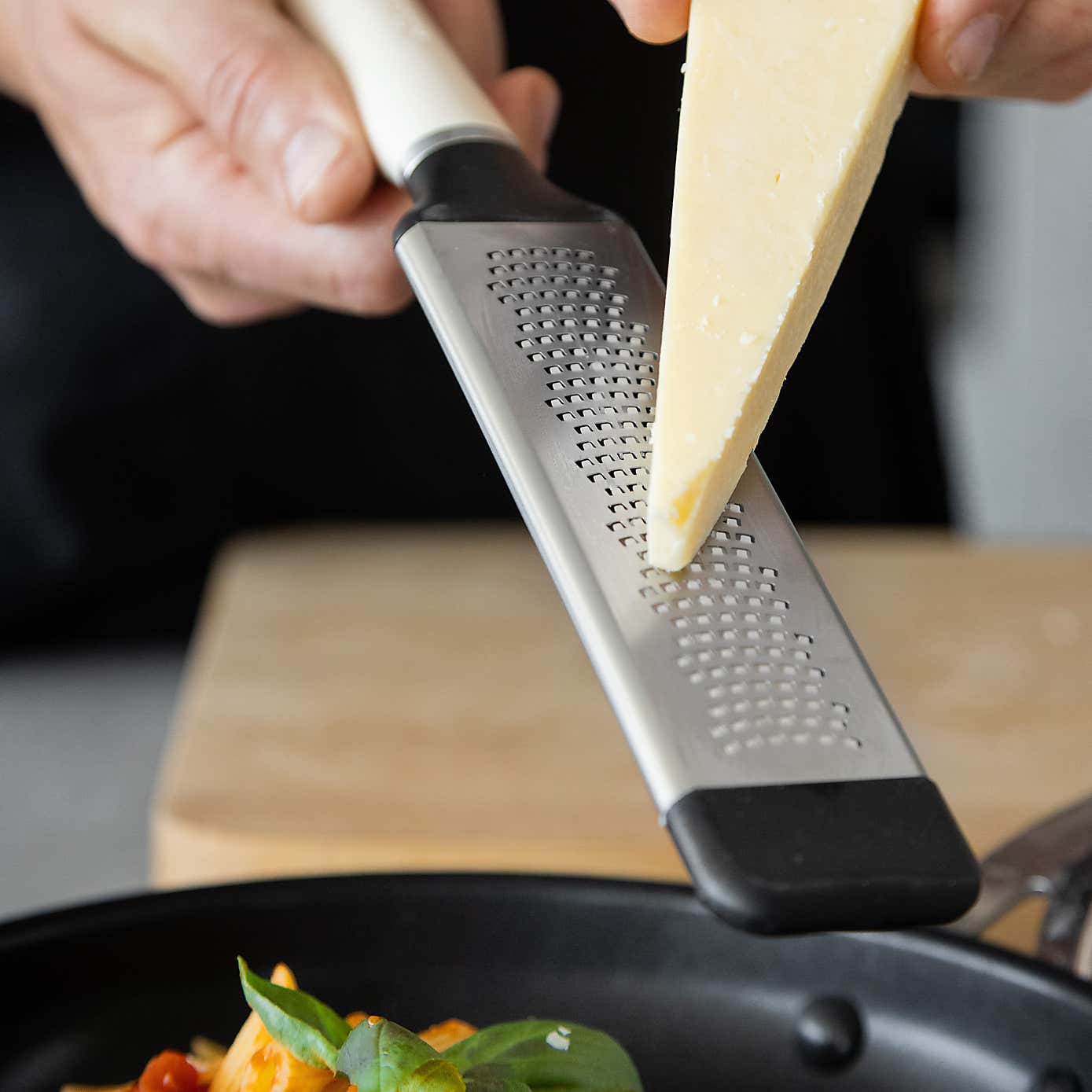 KitchenAid Etched Stainless Steel Two Way Medium Cheese Grater