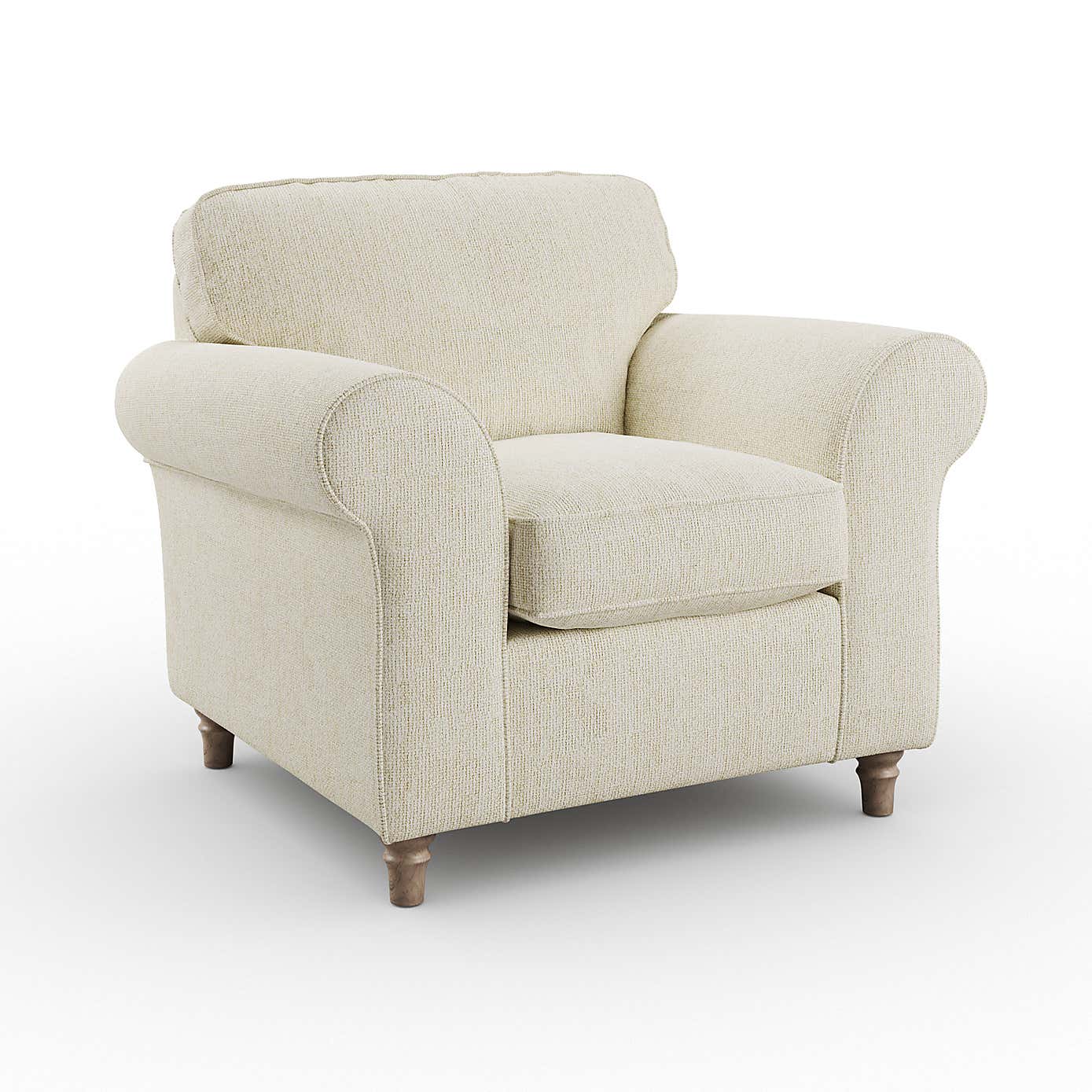 Flori Armchair, Chunky Chenille