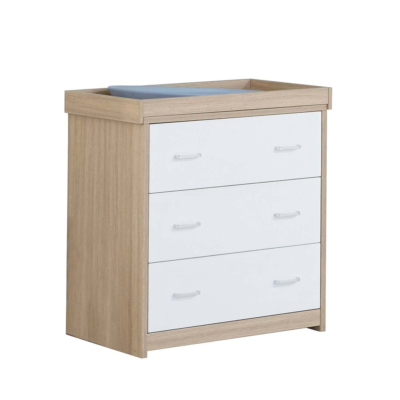 Babymore Luno Veni 3 Drawer Chest & Changing Unit