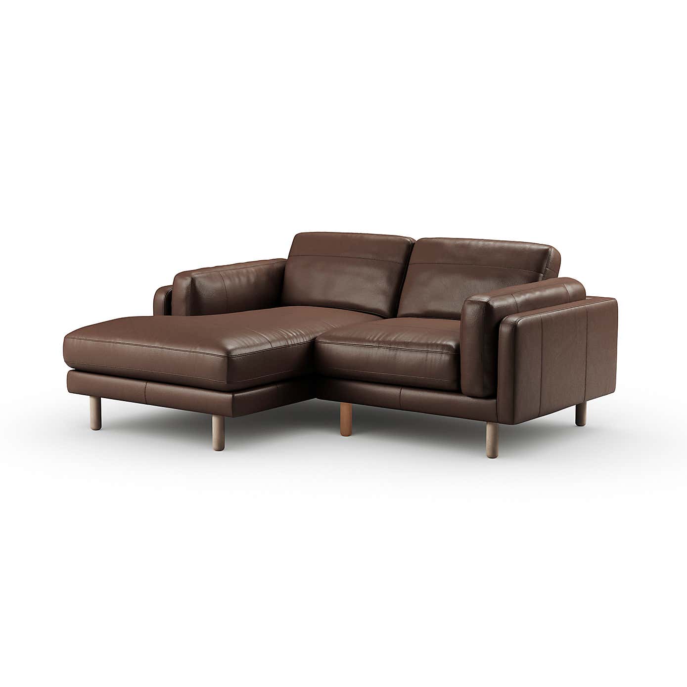 Newton Classic Leather Corner Chaise Sofa