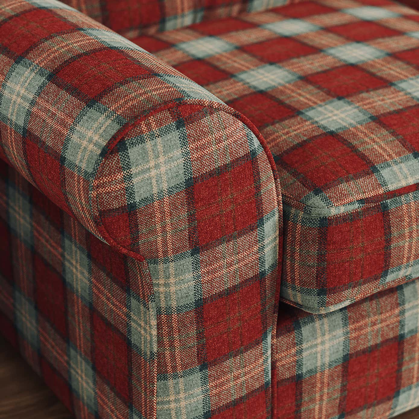 Flori Orkney Armchair, Check Pattern