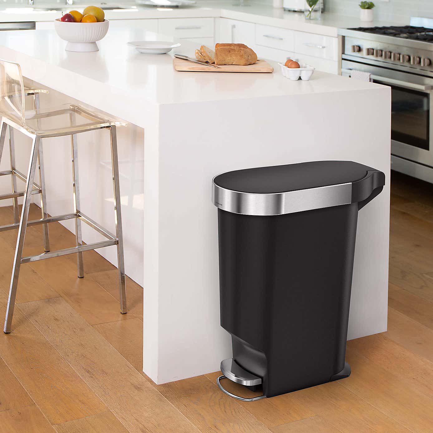 Simple Human 40 Litre Pedal Bin with Liners