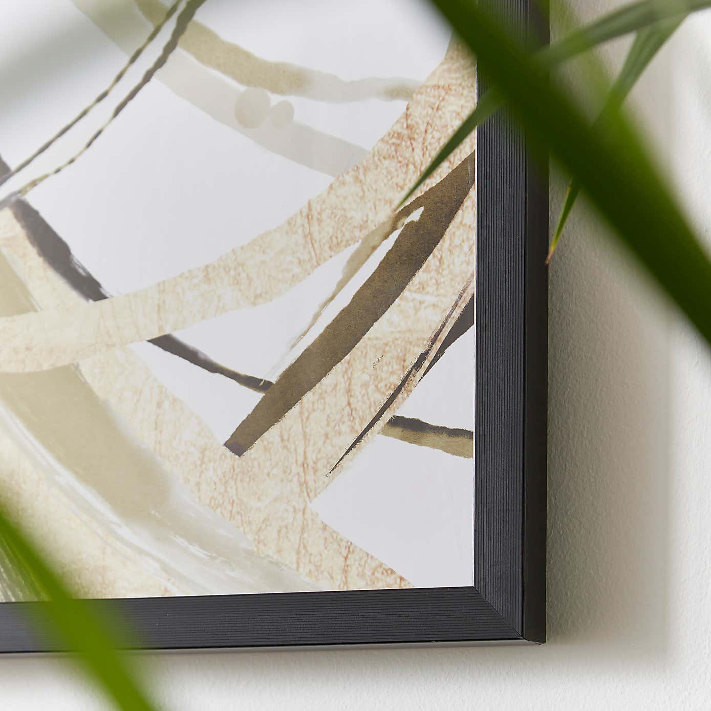 Set of 2 Abstract Curve Framed Prints