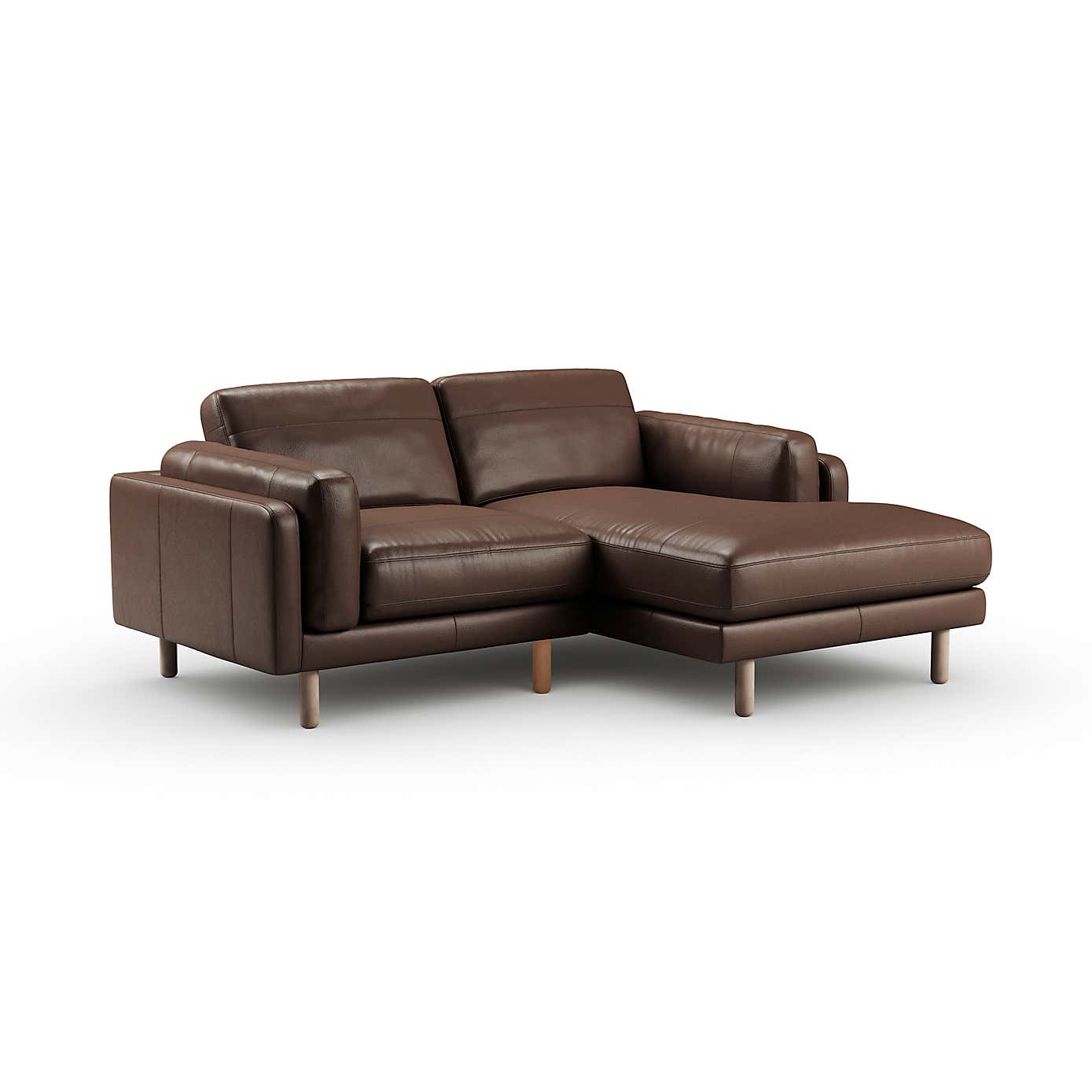 Newton Classic Leather Corner Chaise Sofa