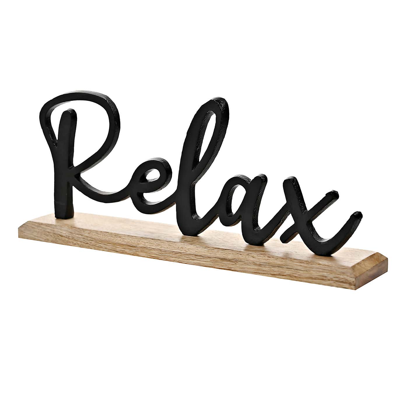 Hestia Relax Metal Sign