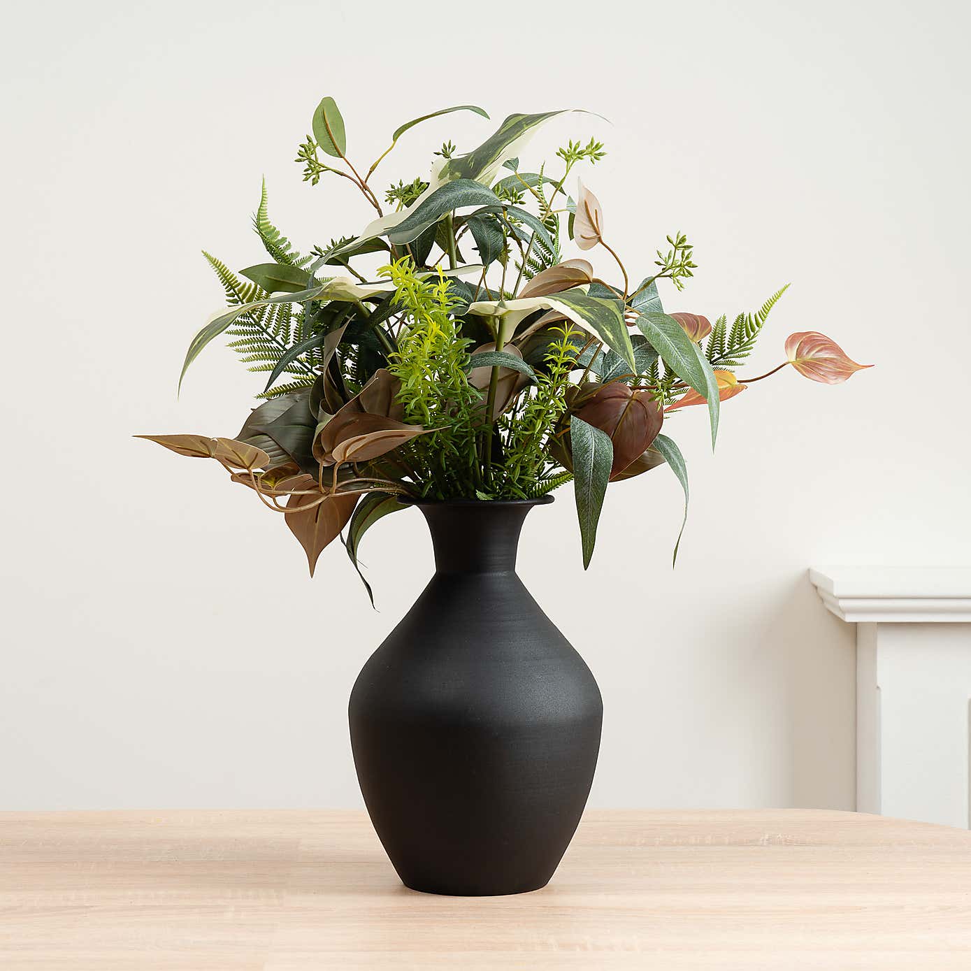 Artificial Mixed Foliage Bouquet