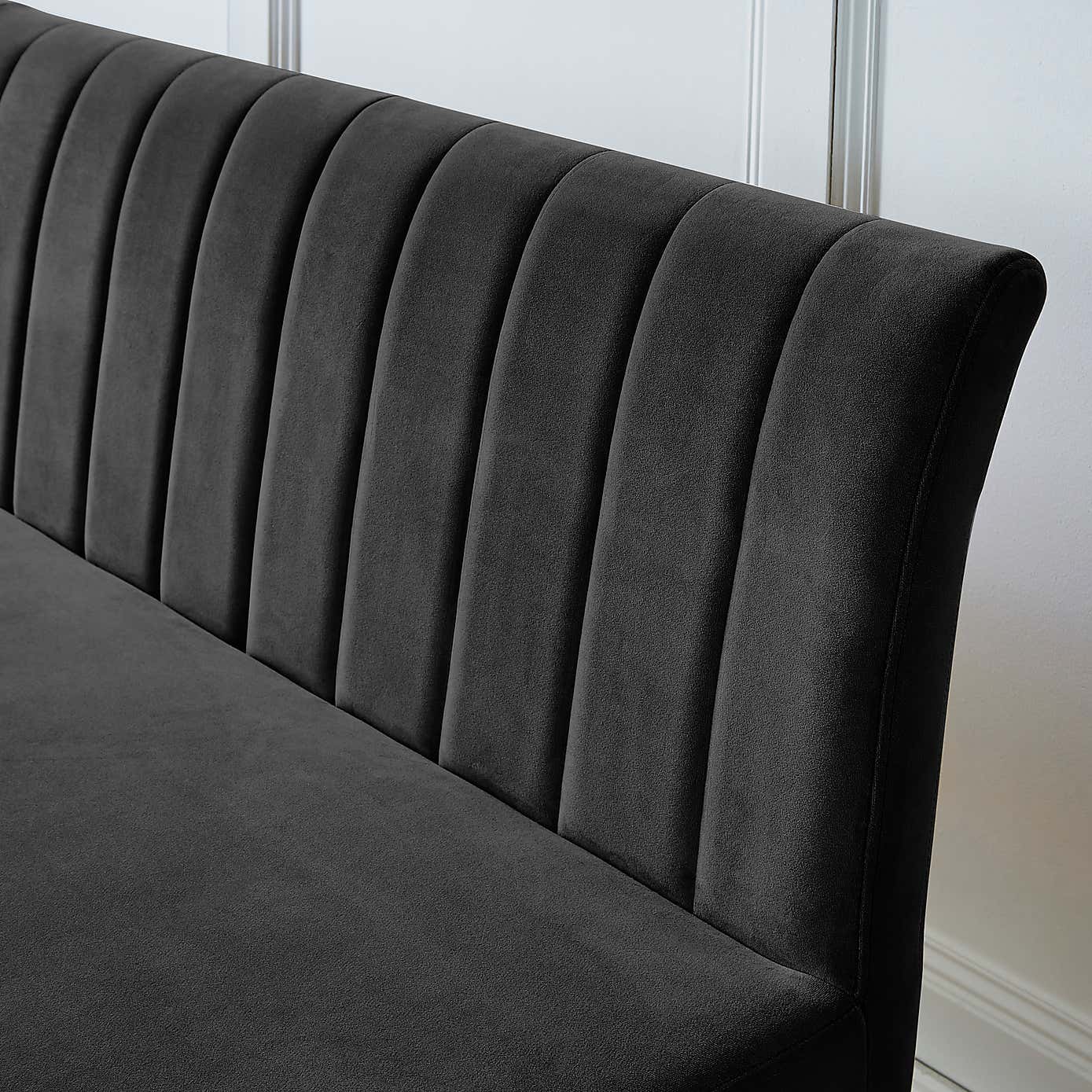 Kendall Velvet Corner Bench