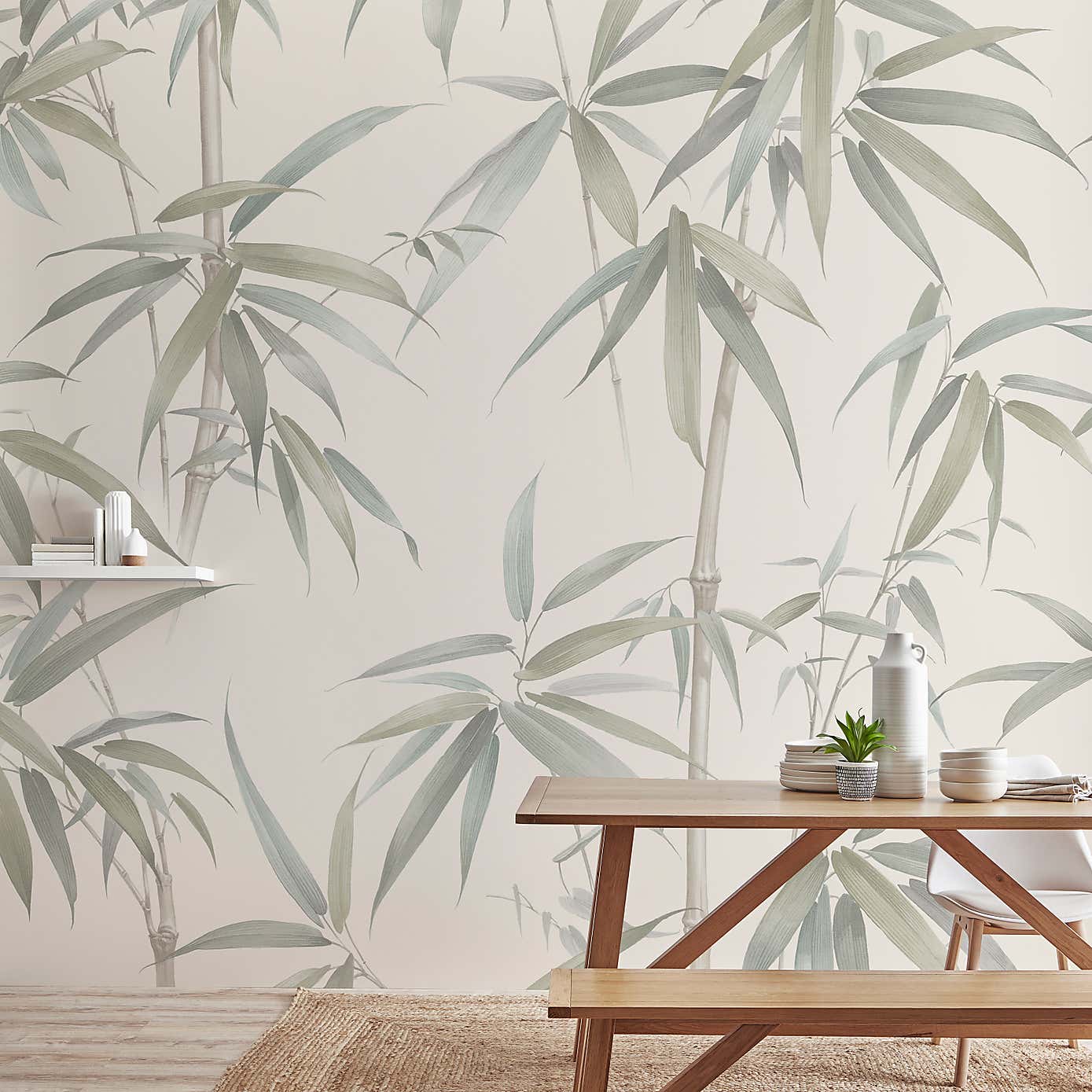 Bamboo Mural