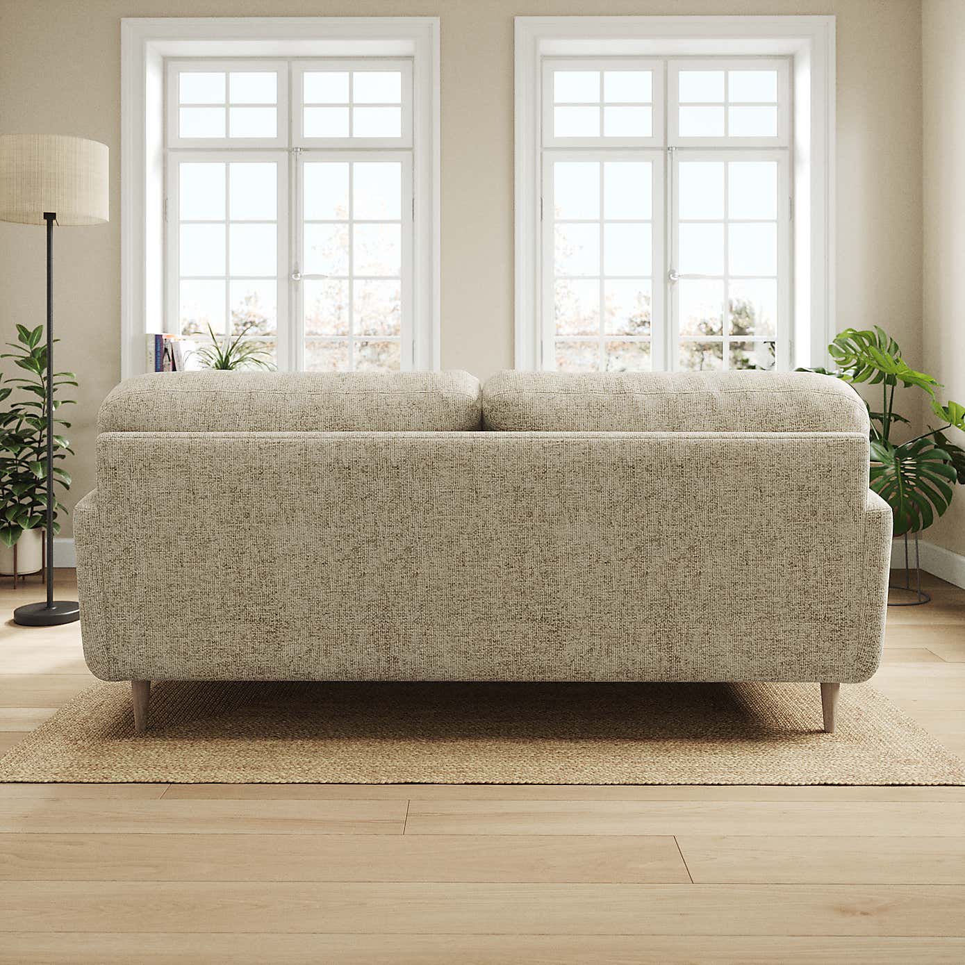 Sven Chunky Chenille 4 Seater Sofa