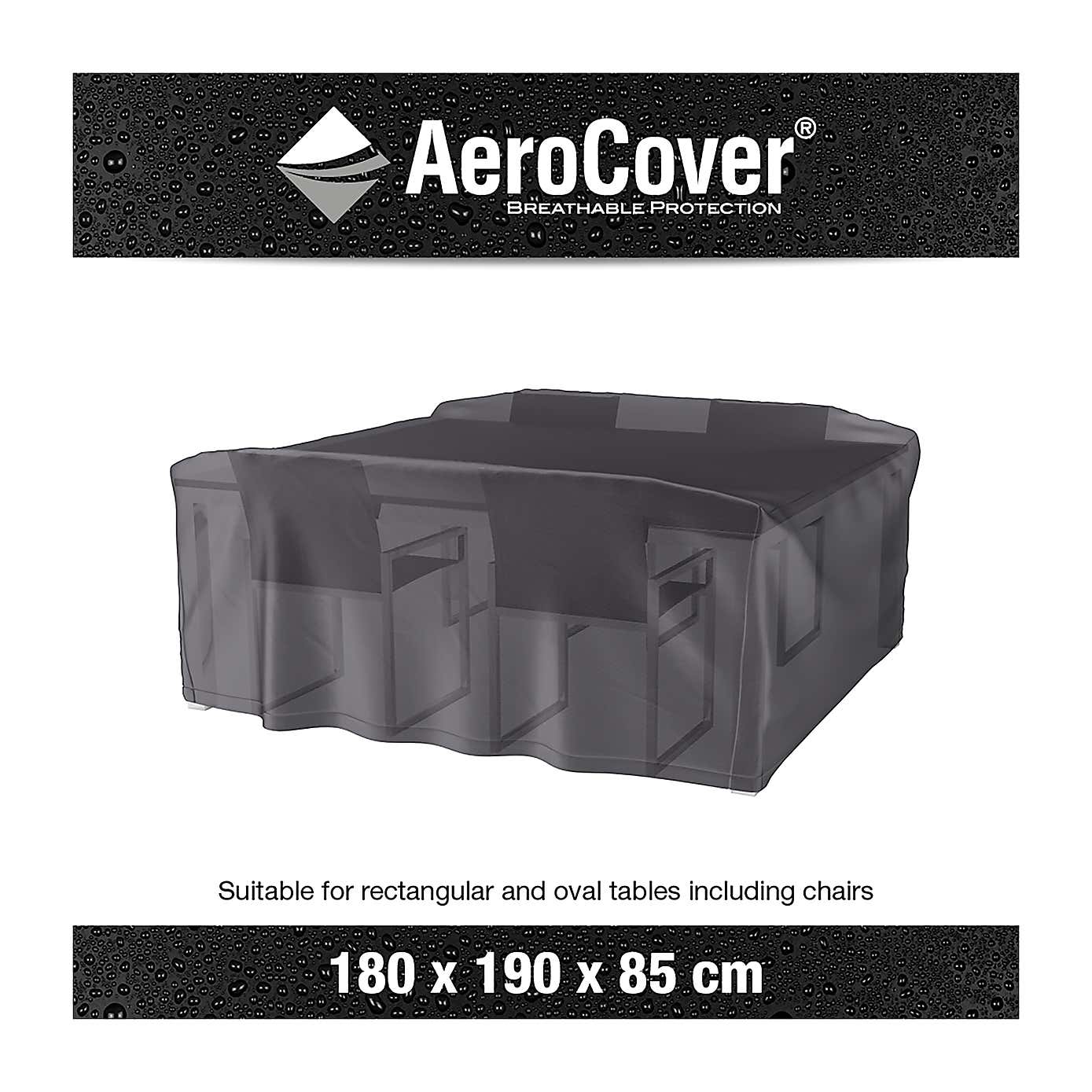 Aerocover Oblong Garden Set Cover