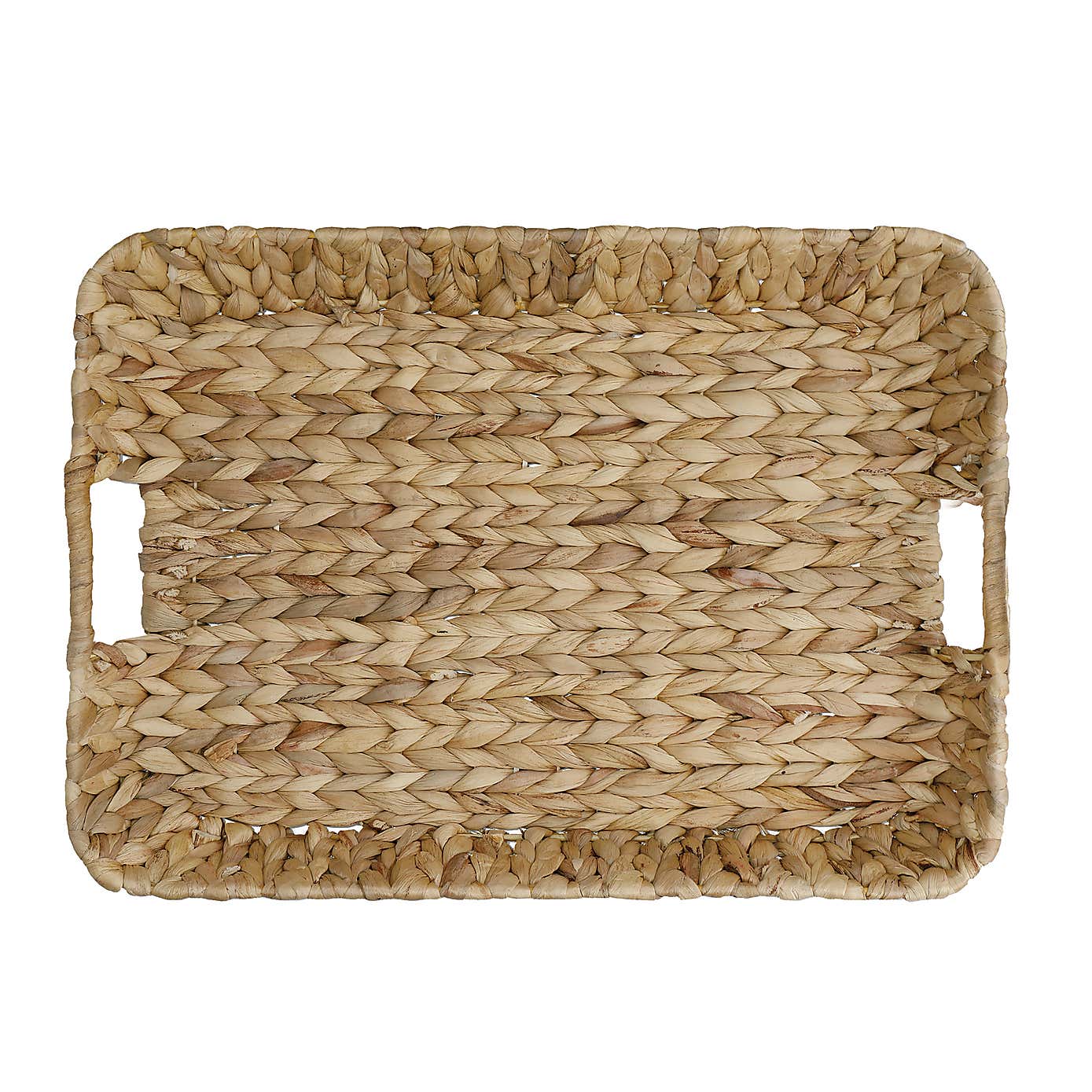Rectangular Water Hyacinth Tray