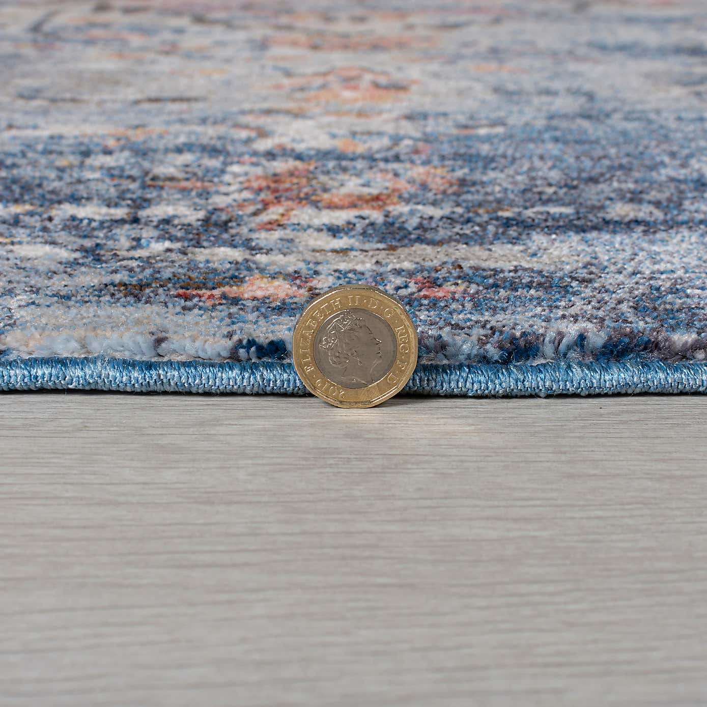 Soraya Blue Traditional Circle Rug