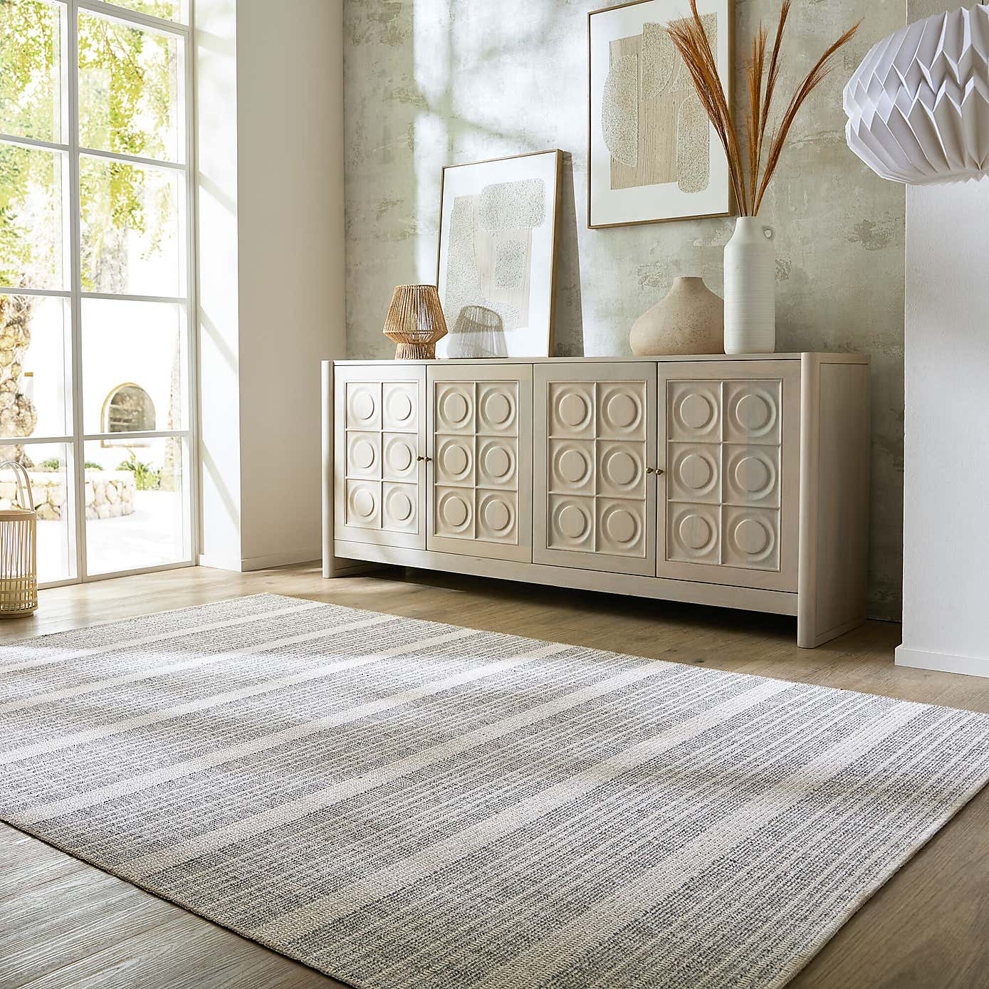 Edited Life Striped Washable Rug