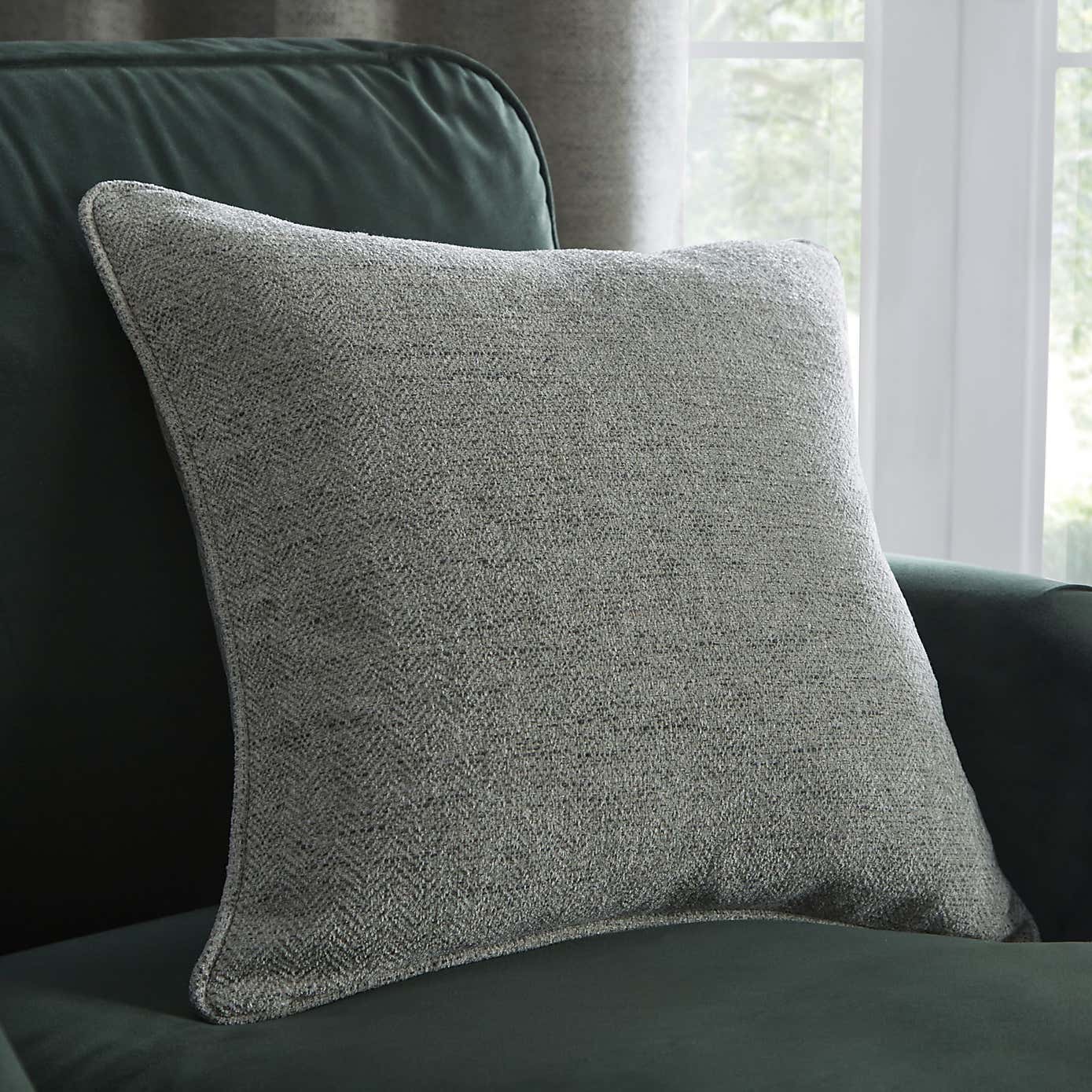 Churchgate Swithland Herringbone Pencil Pleat Curtains