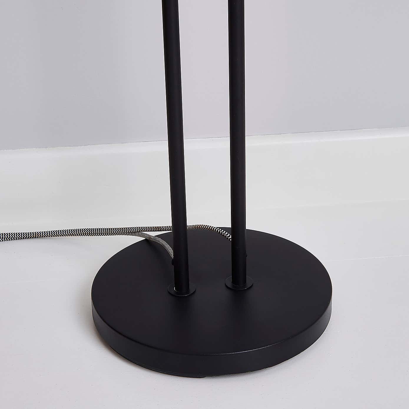 Bradford Floor Lamp Matt Black