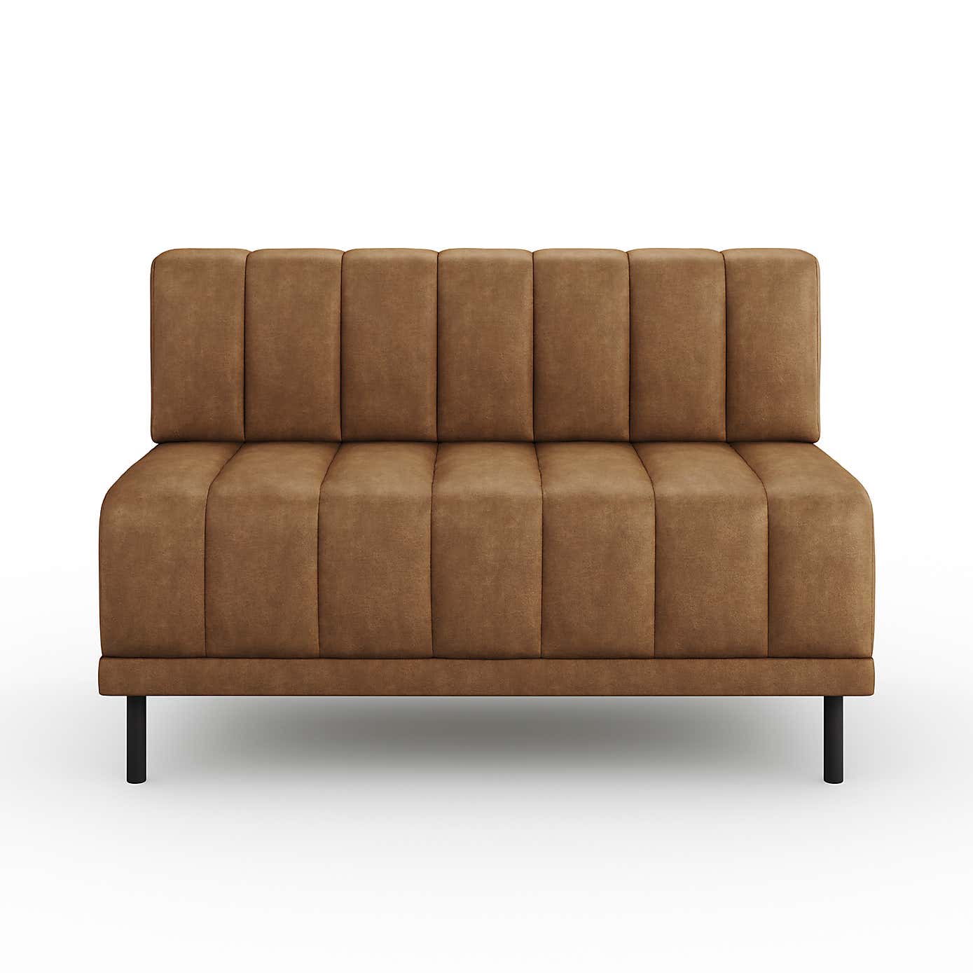 Amali Long Dining Bench, Faux Leather