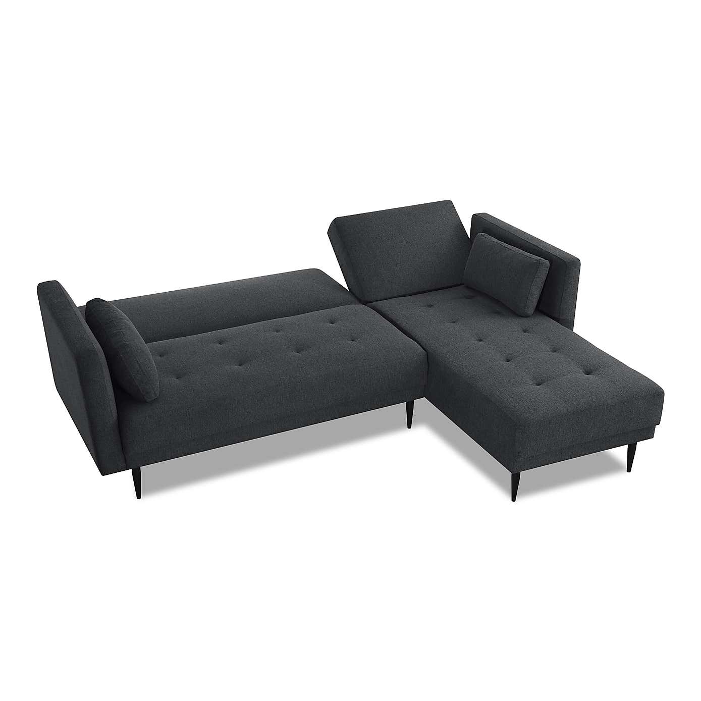 Selma Fabric Corner Double Sofa Bed