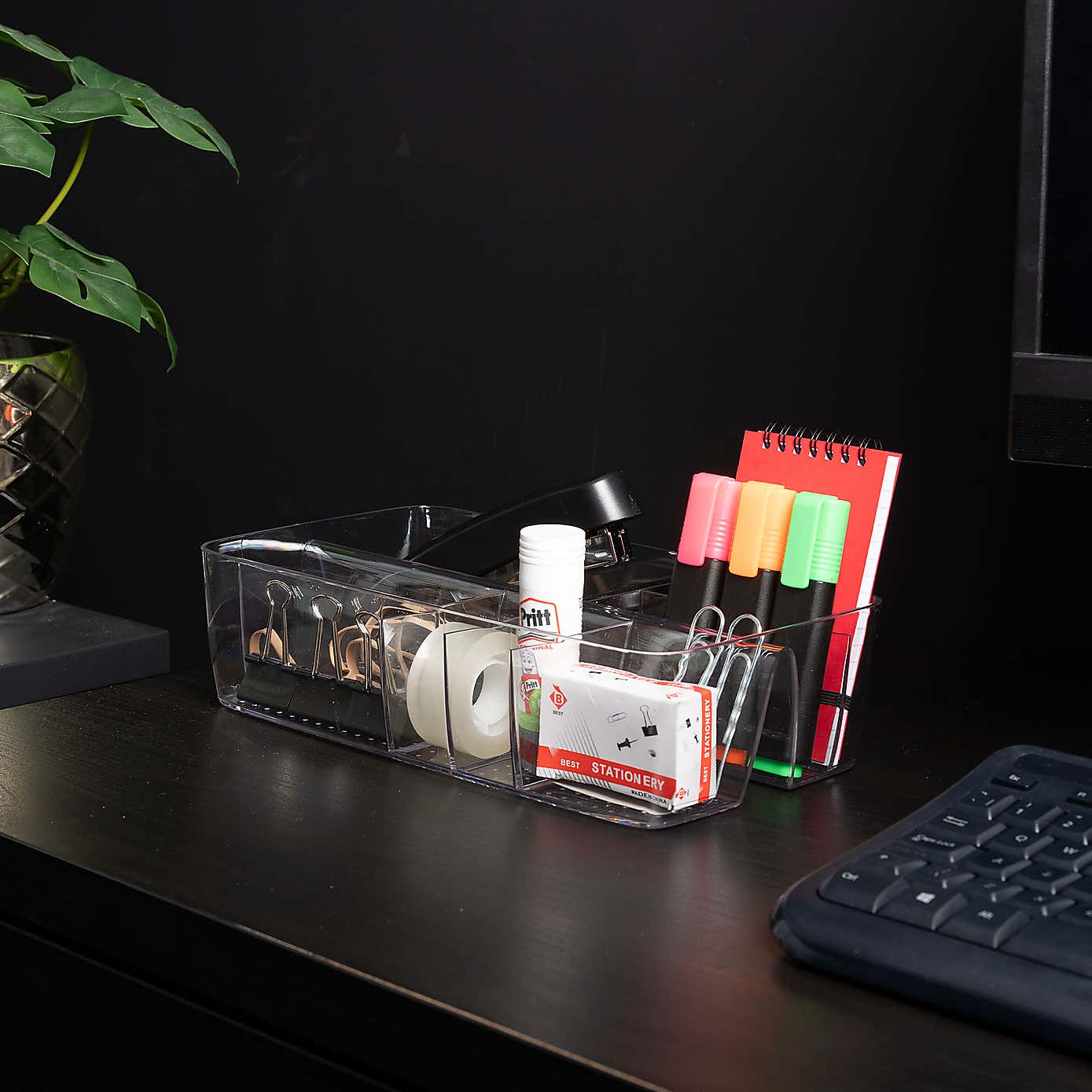 Addis Acrylic Large Organiser Tray