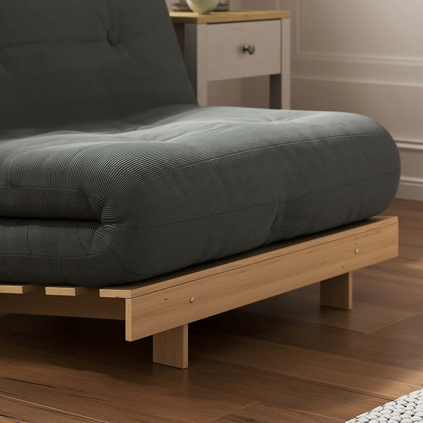 Mito Ribbed Single Futon