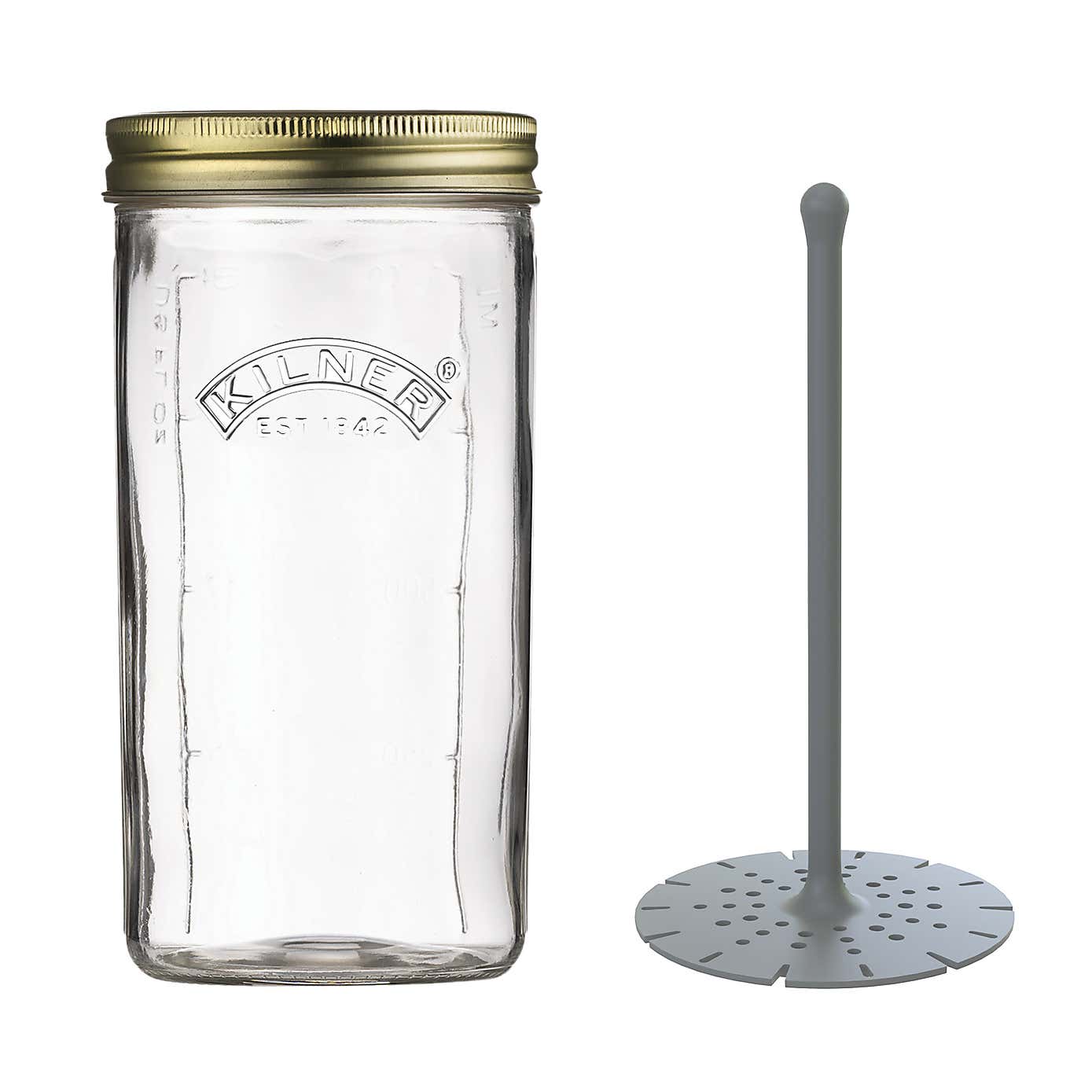Kilner Pickle Jar with Lifter, 1L