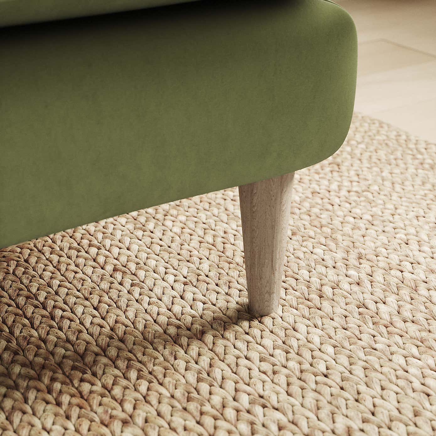 Sven Opulent Velvet Footstool