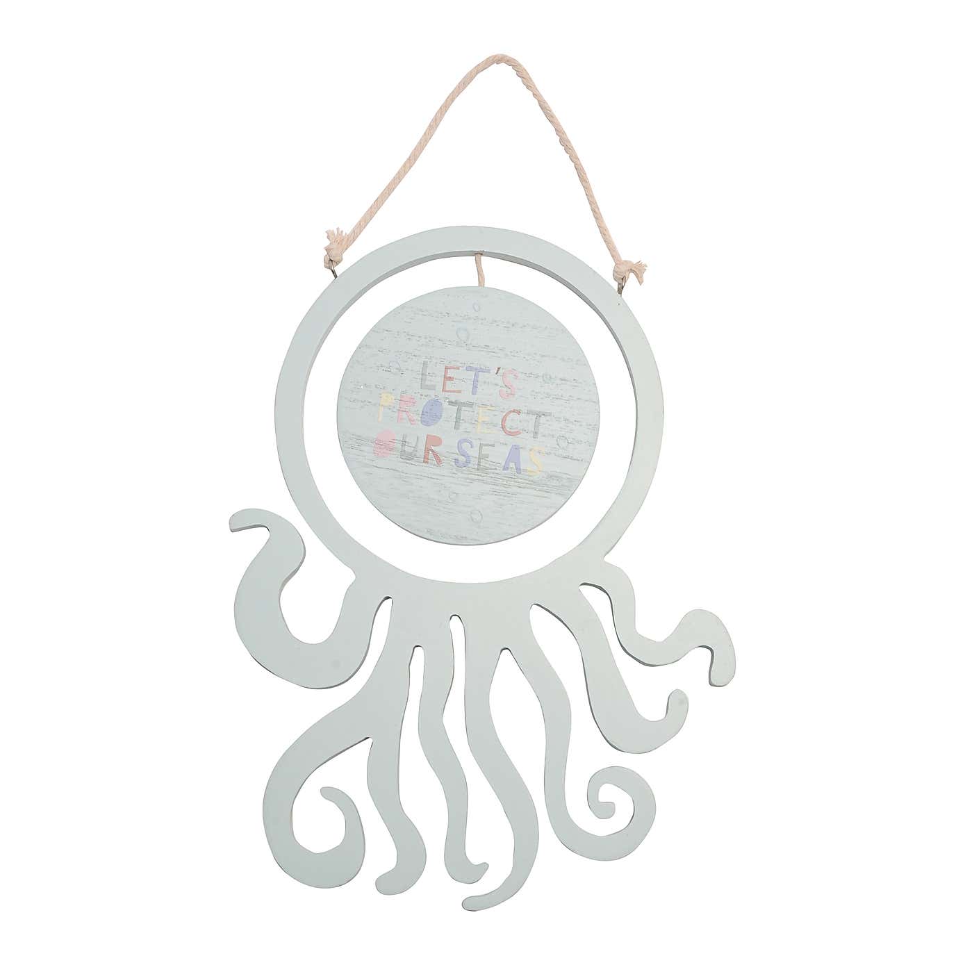 Petit Cheri Octopus Hanging Plaque