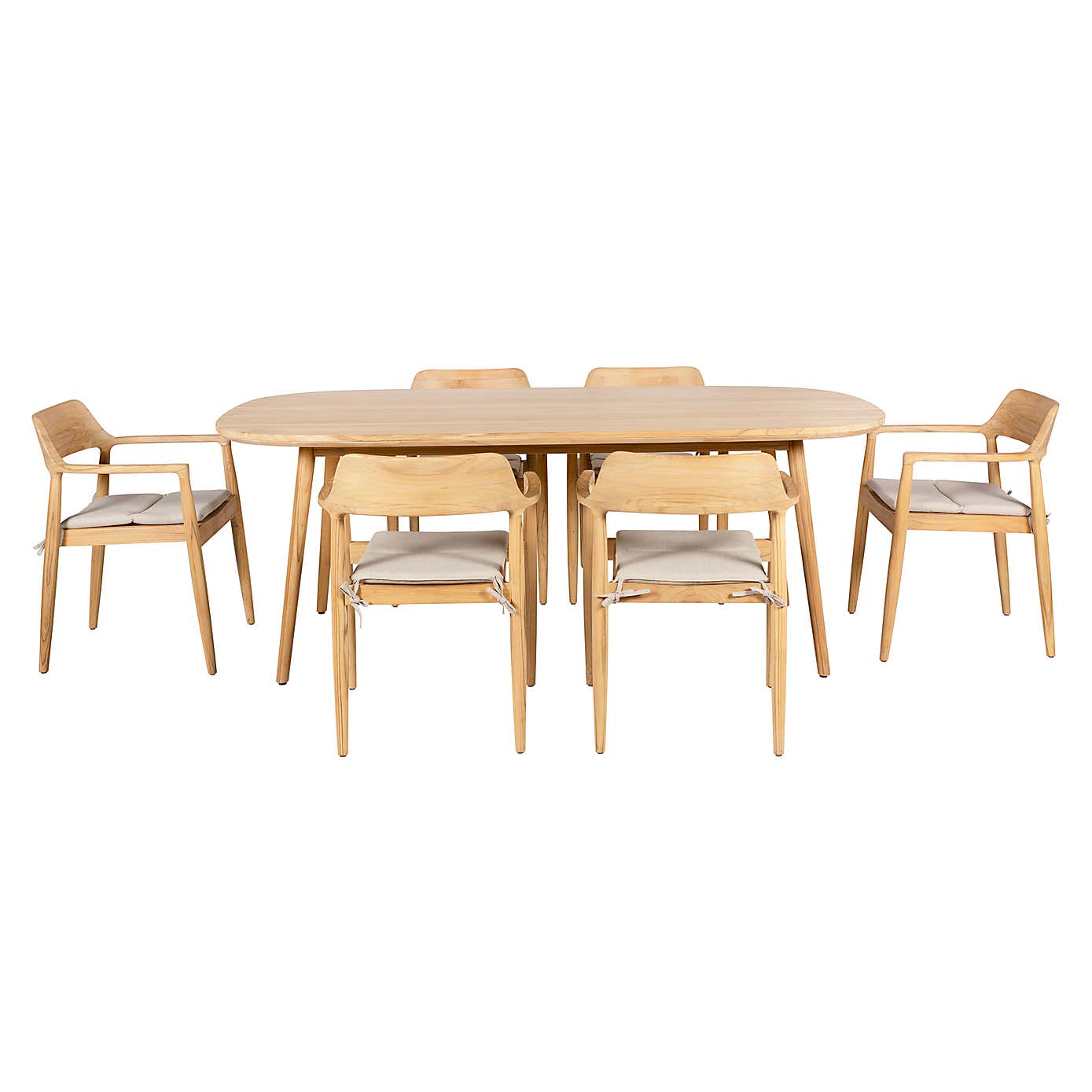 Pacific Lifestyle Salita Outdoor 6 Seater Dining Set