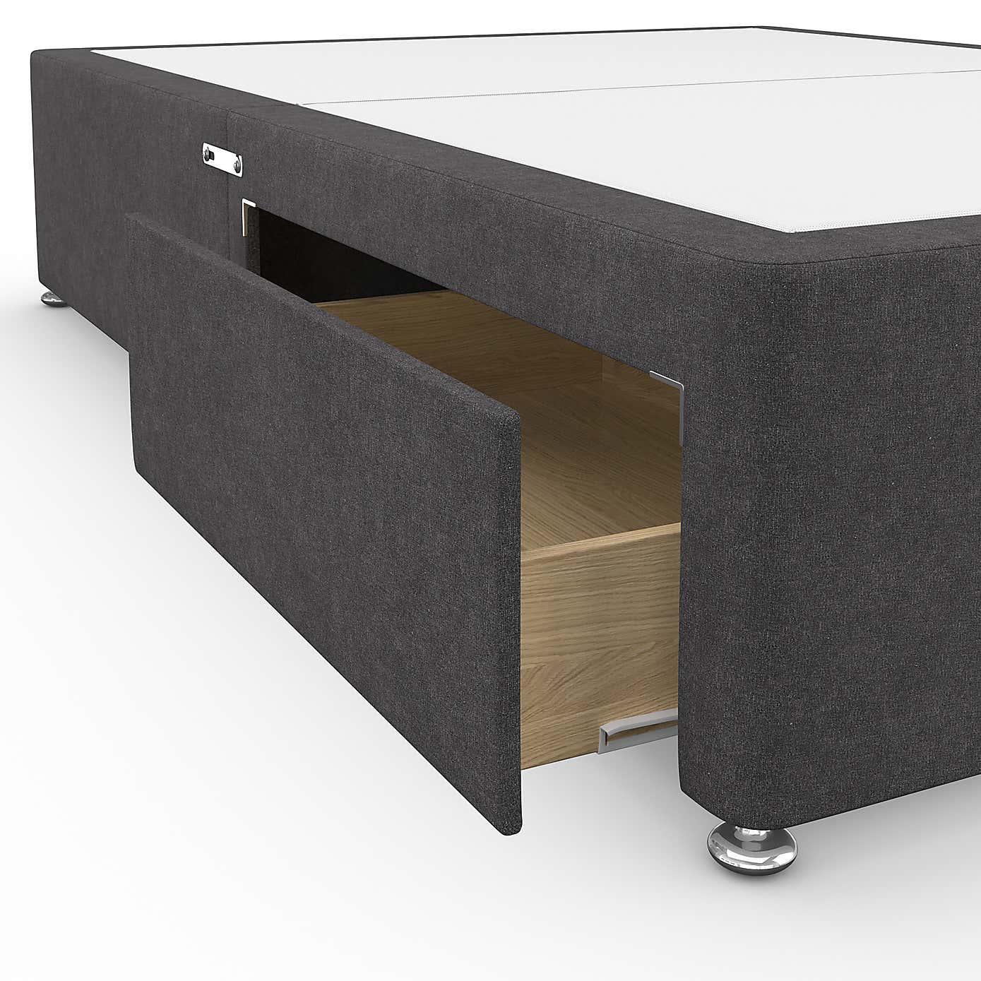 Essentials Divan Base, Chenille