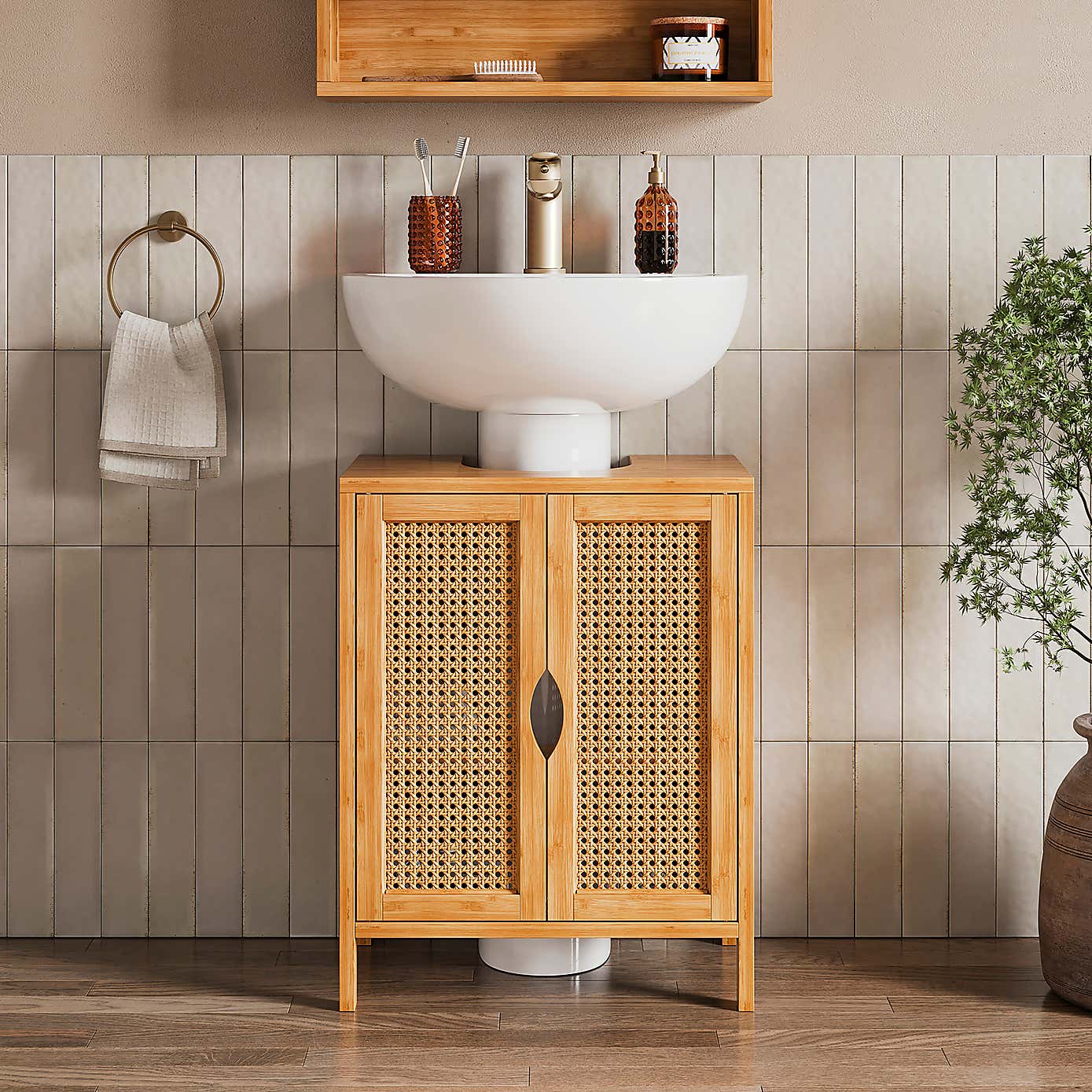 Avani Under Sink Unit, Bamboo
