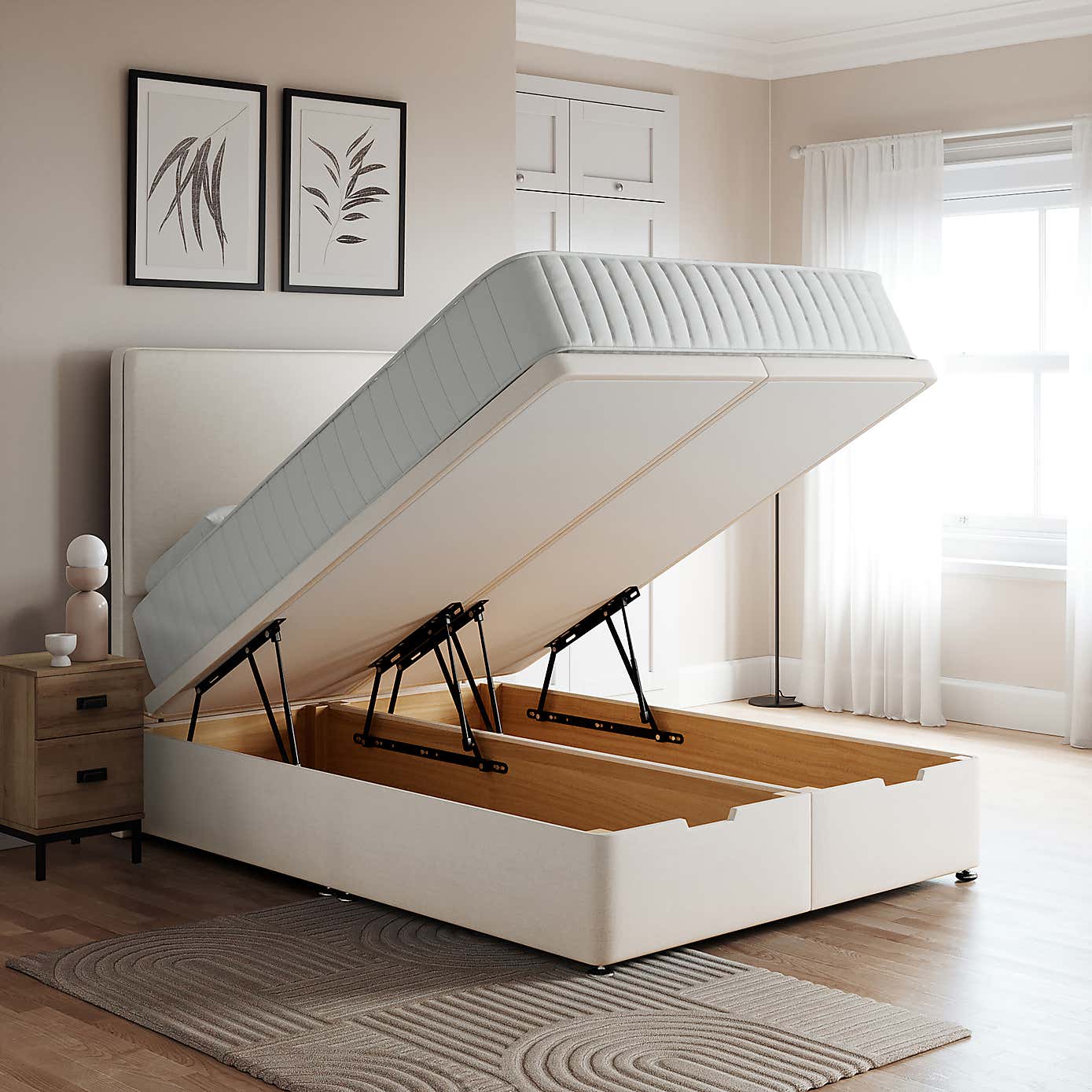 Linen End Ottoman Base