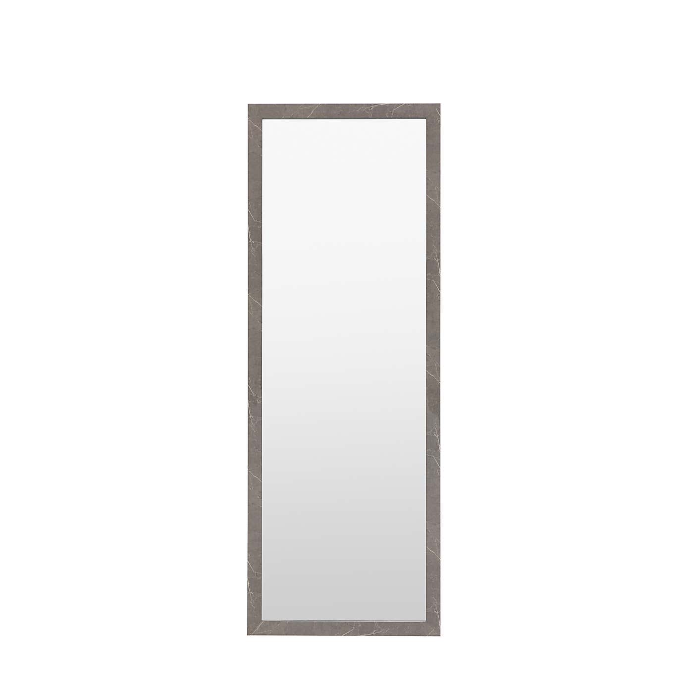 Alora Marbled Rectangle Full Length Leaner Mirror