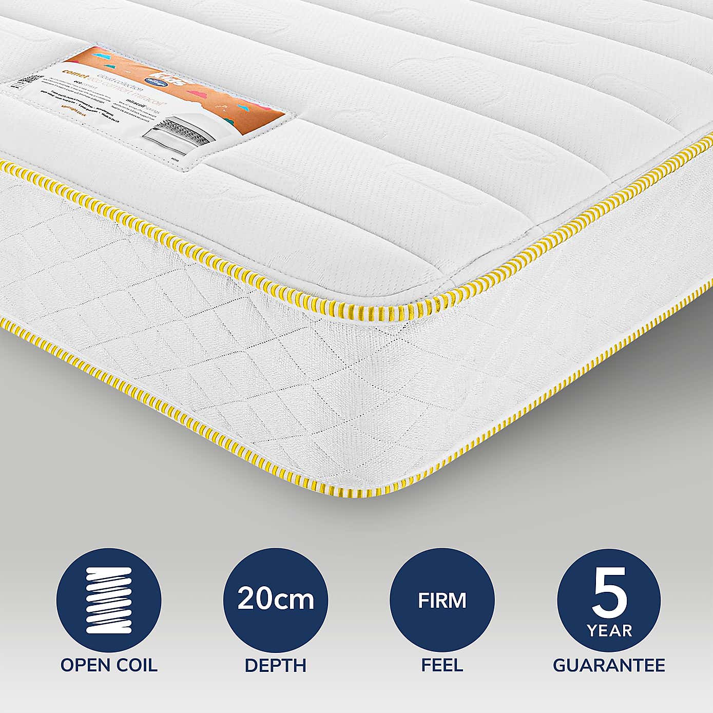 Silentnight Healthy Growth Comet Eco Miracoil Single
