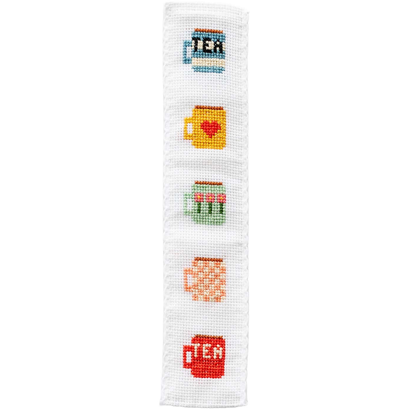 Cotton Clara Mugs Bookmark Cross Stitch Kit