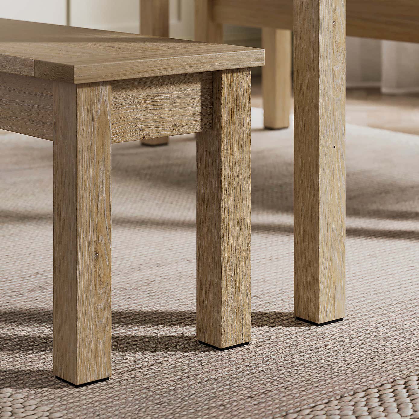 Olney 6 Seater Dining Table and Bench Set