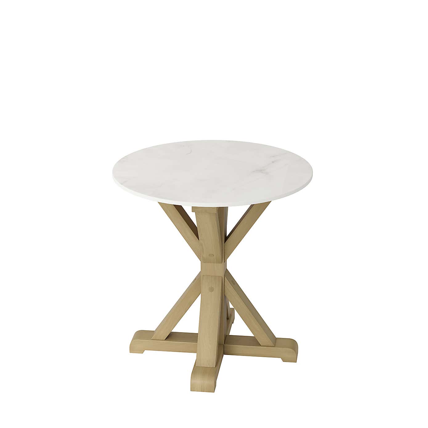 Harrow Side Table, Stone Latte