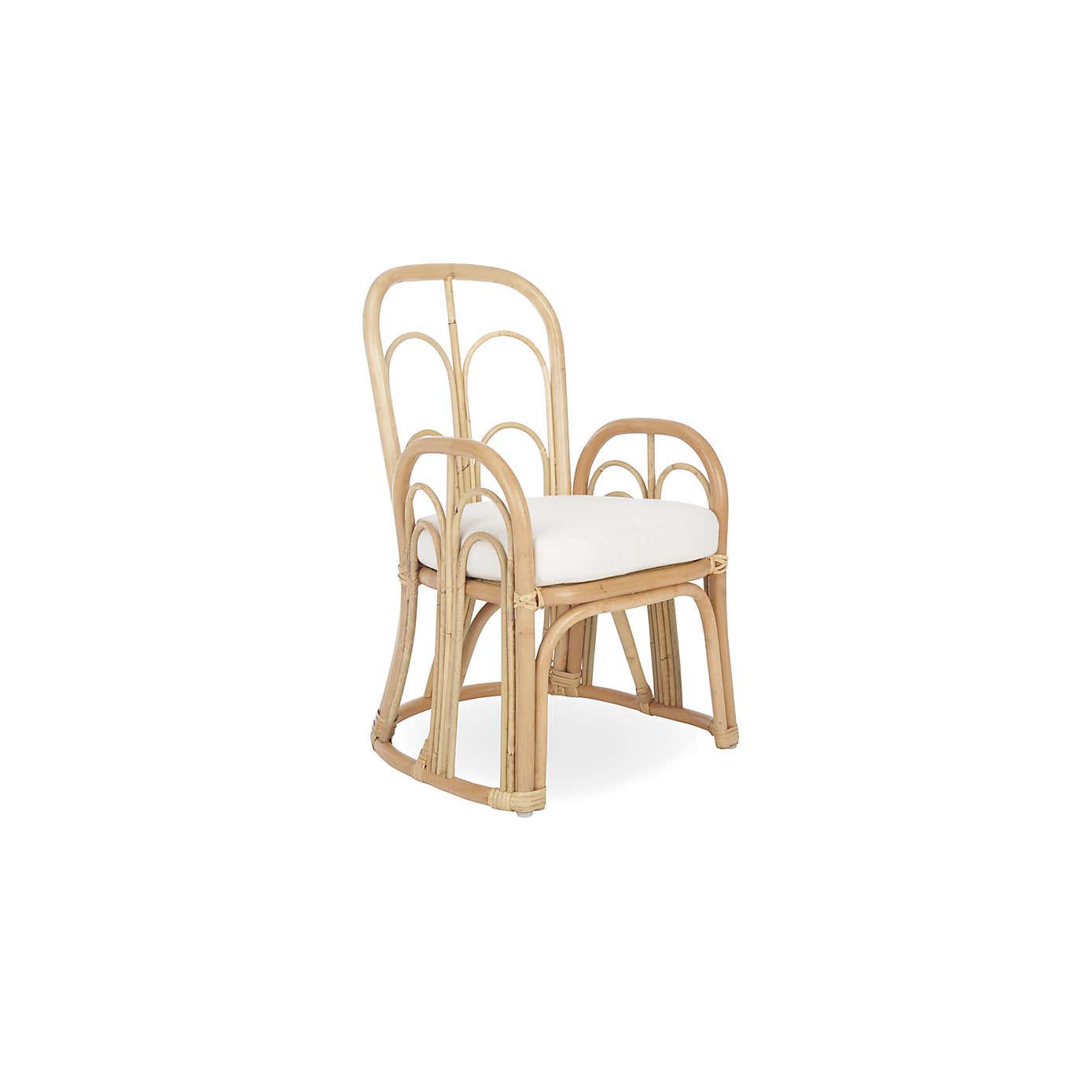 CuddleCo Aria Wave Rattan Toddler Chair